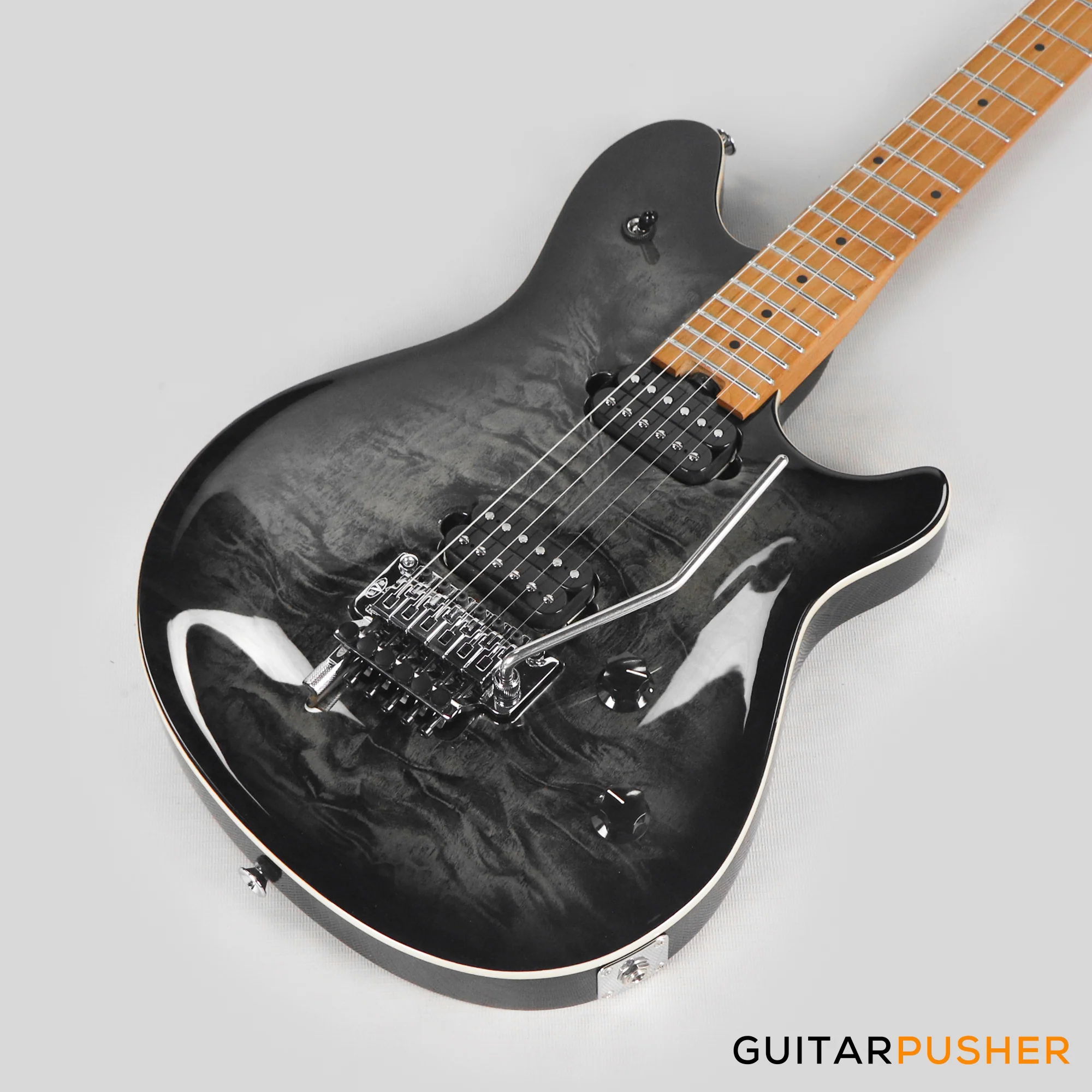 EVH Wolfgang Special, Baked Maple Fretboard Electric Guitar - Charcoal Burst - Image 10