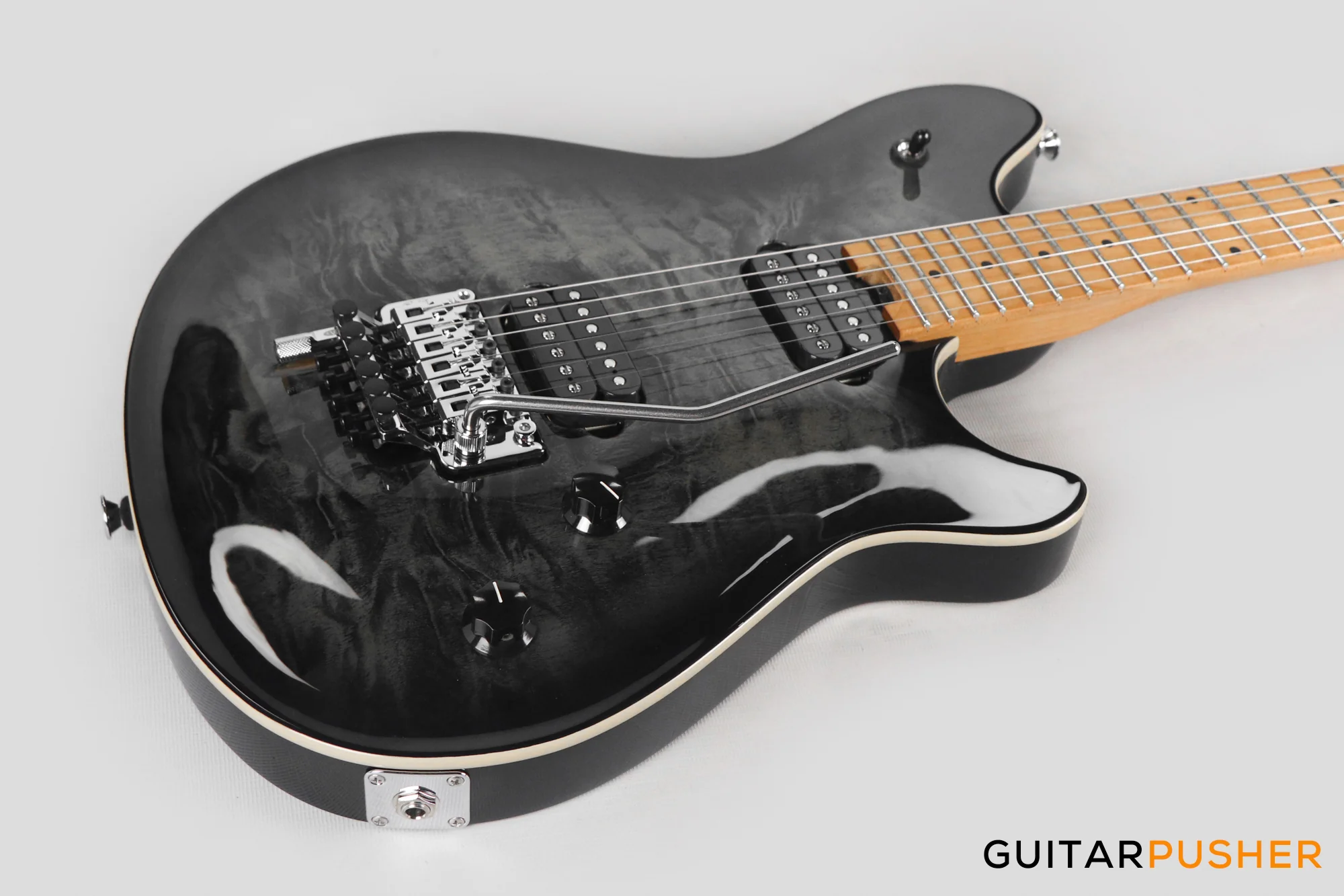 EVH Wolfgang Special, Baked Maple Fretboard Electric Guitar - Charcoal Burst - Image 11