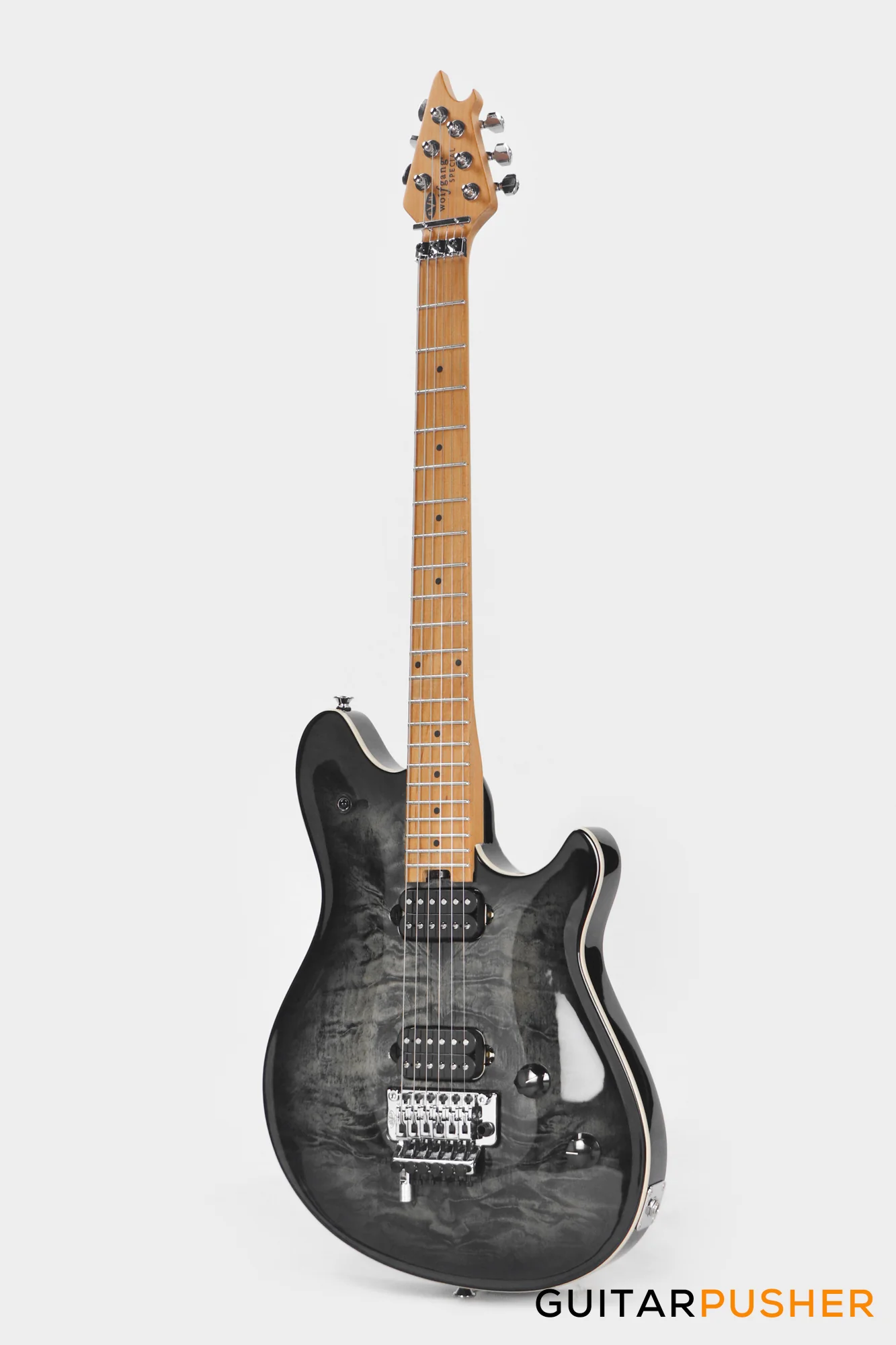 EVH Wolfgang Special, Baked Maple Fretboard Electric Guitar - Charcoal Burst - Image 7