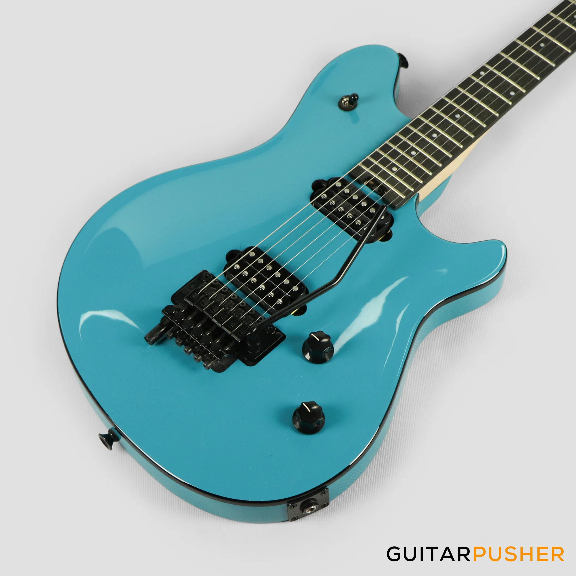 EVH Wolfgang Special, Ebony Fretboard Electric Guitar - Miami Blue - Image 10
