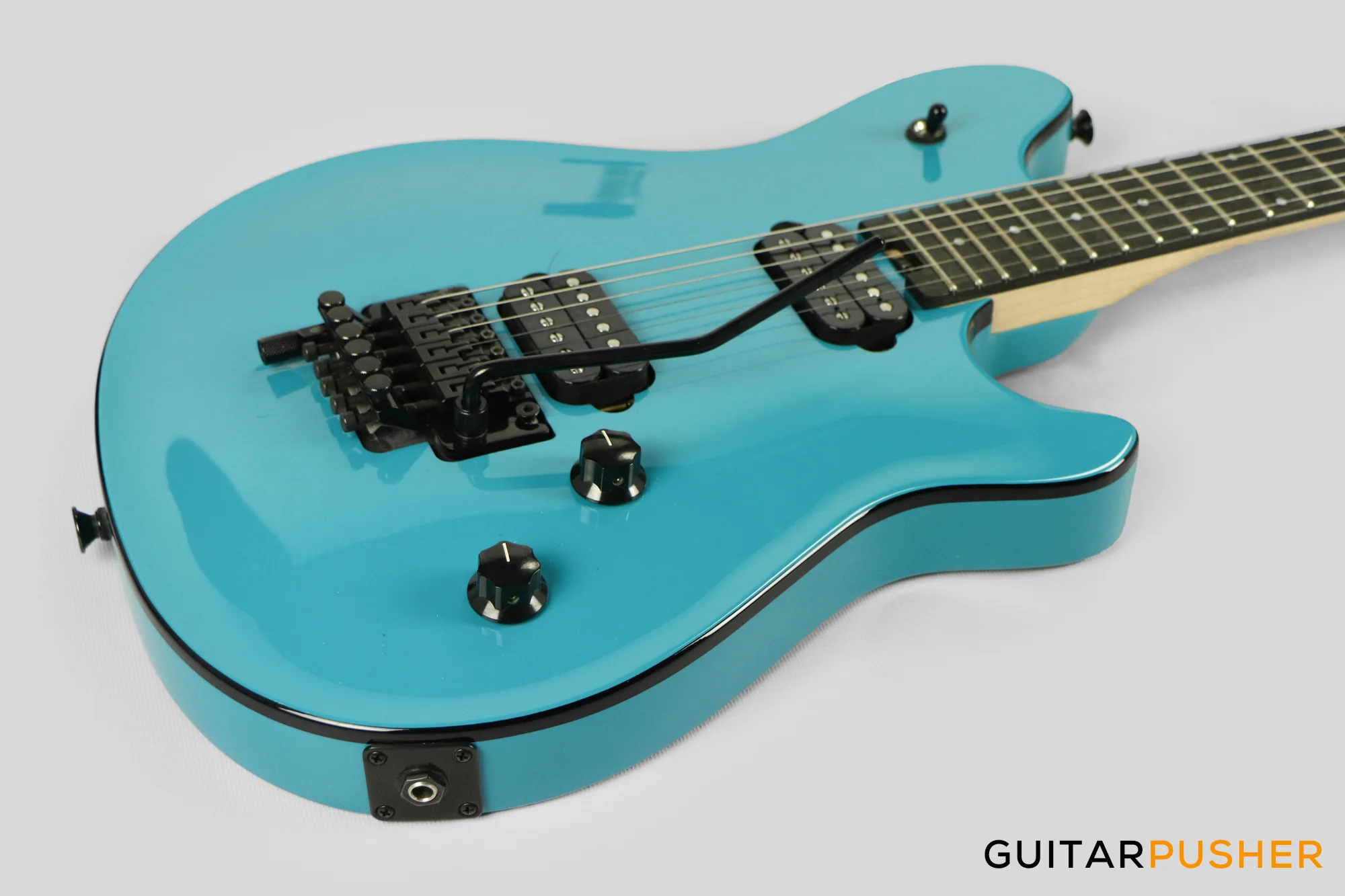 EVH Wolfgang Special, Ebony Fretboard Electric Guitar - Miami Blue - Image 11