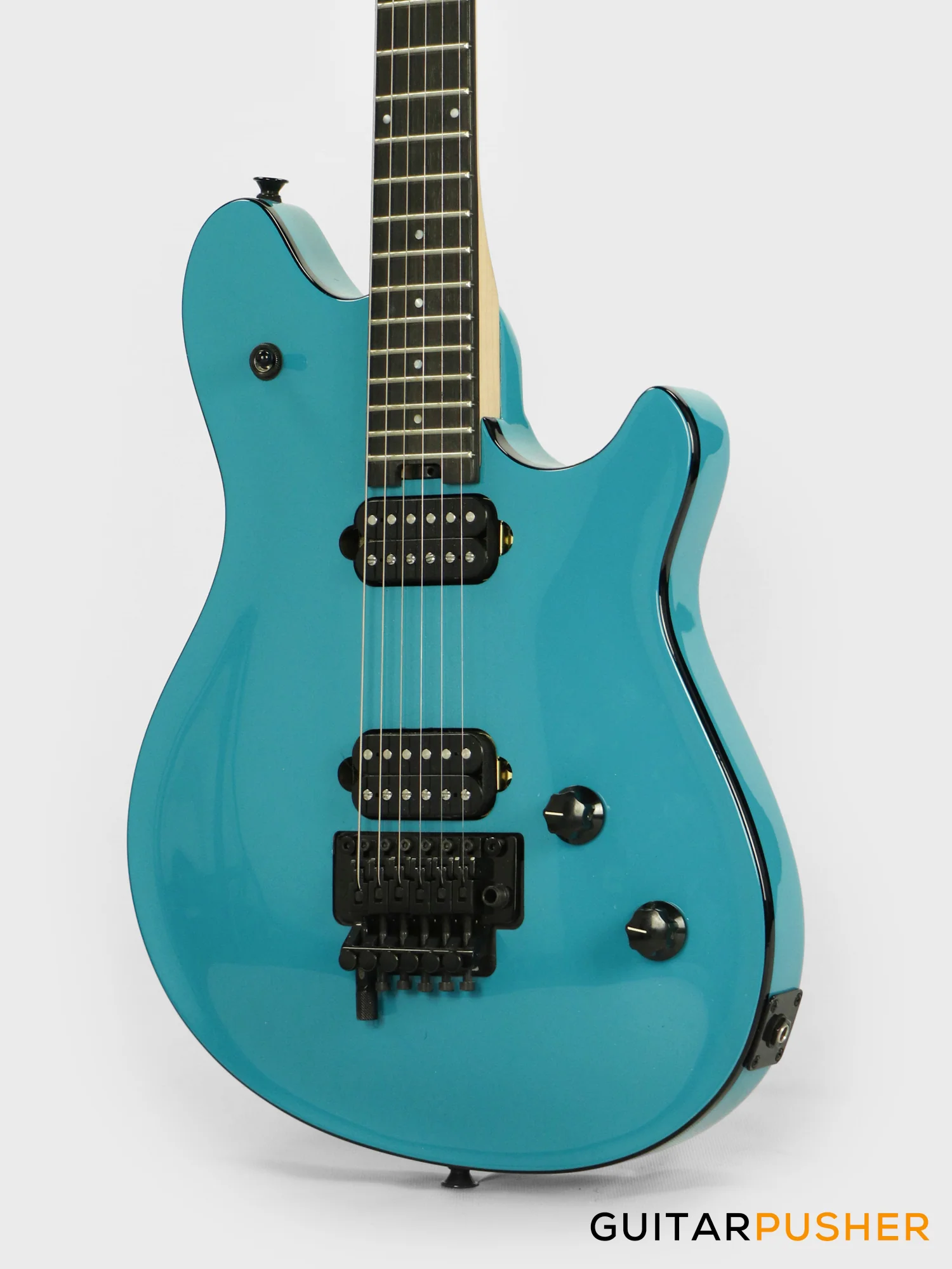 EVH Wolfgang Special, Ebony Fretboard Electric Guitar - Miami Blue - Image 8