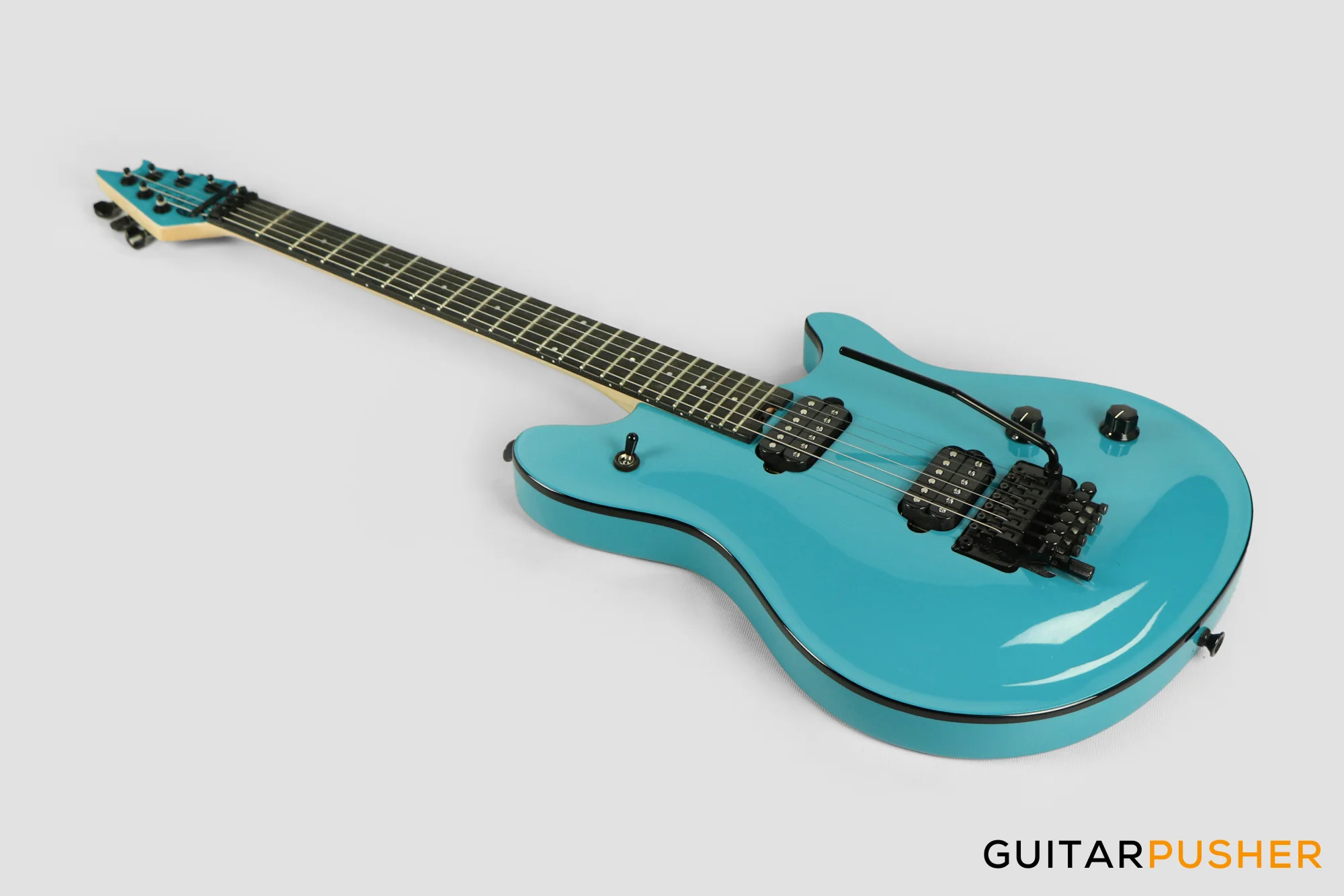 EVH Wolfgang Special, Ebony Fretboard Electric Guitar - Miami Blue - Image 9
