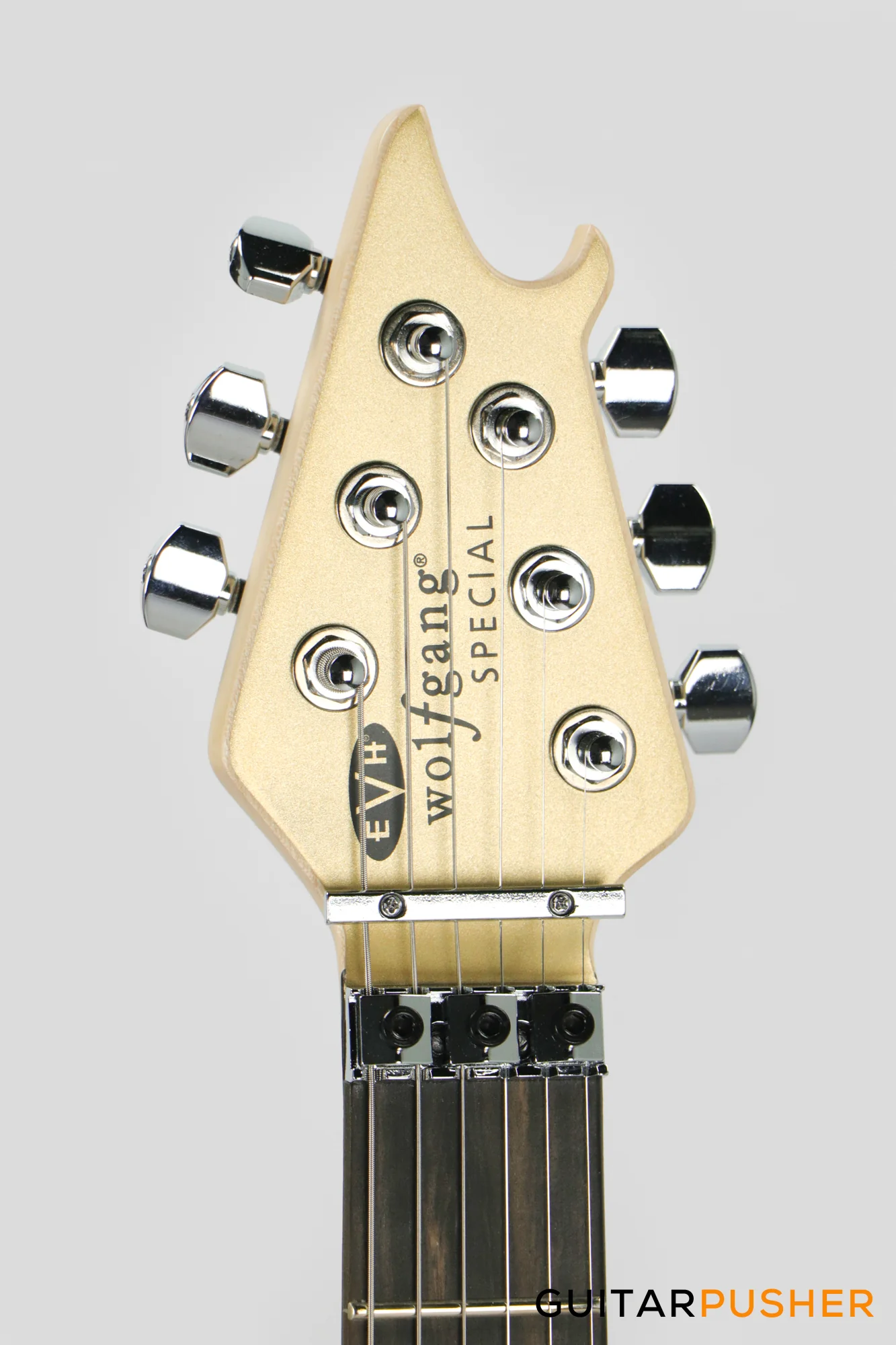 EVH Wolfgang Special, Ebony Fretboard Electric Guitar - Pharaohs Gold - Image 5