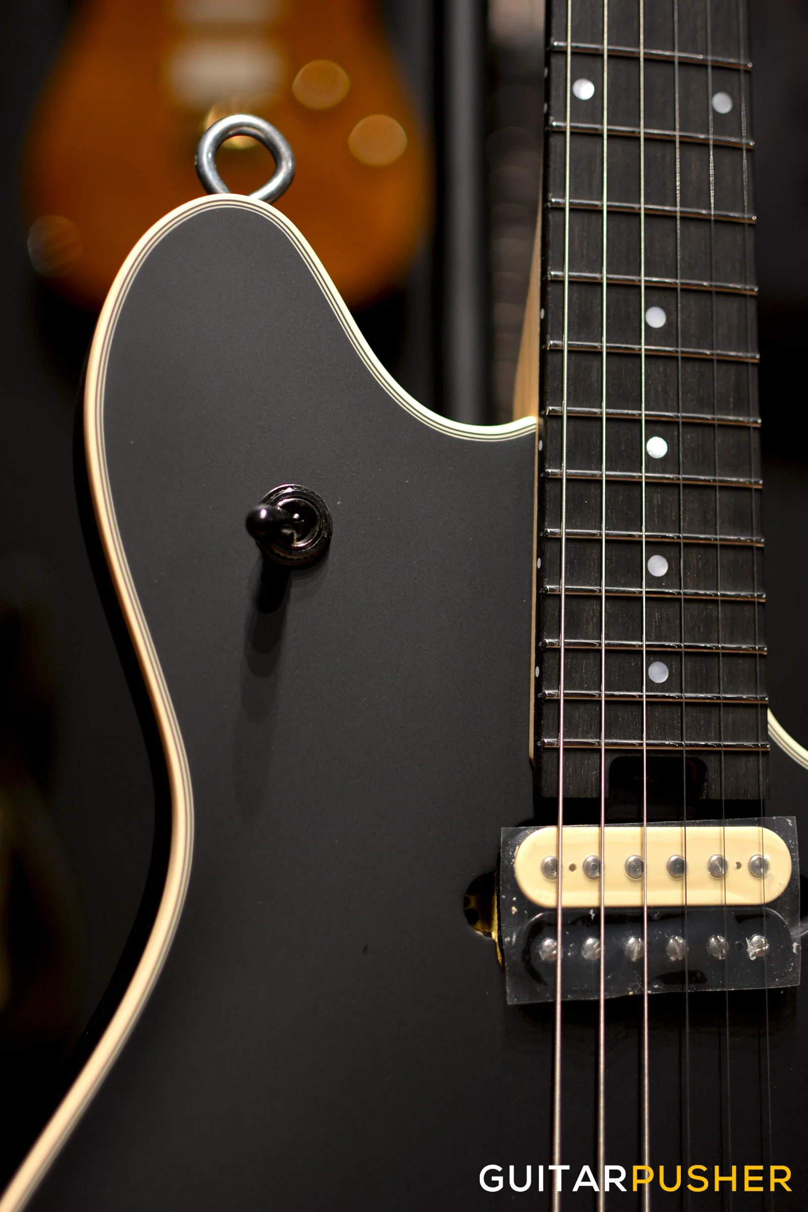 EVH Wolfgang USA Eddie Van Halen Signature, Ebony Fretboard Electric Guitar - Stealth Black - Image 9