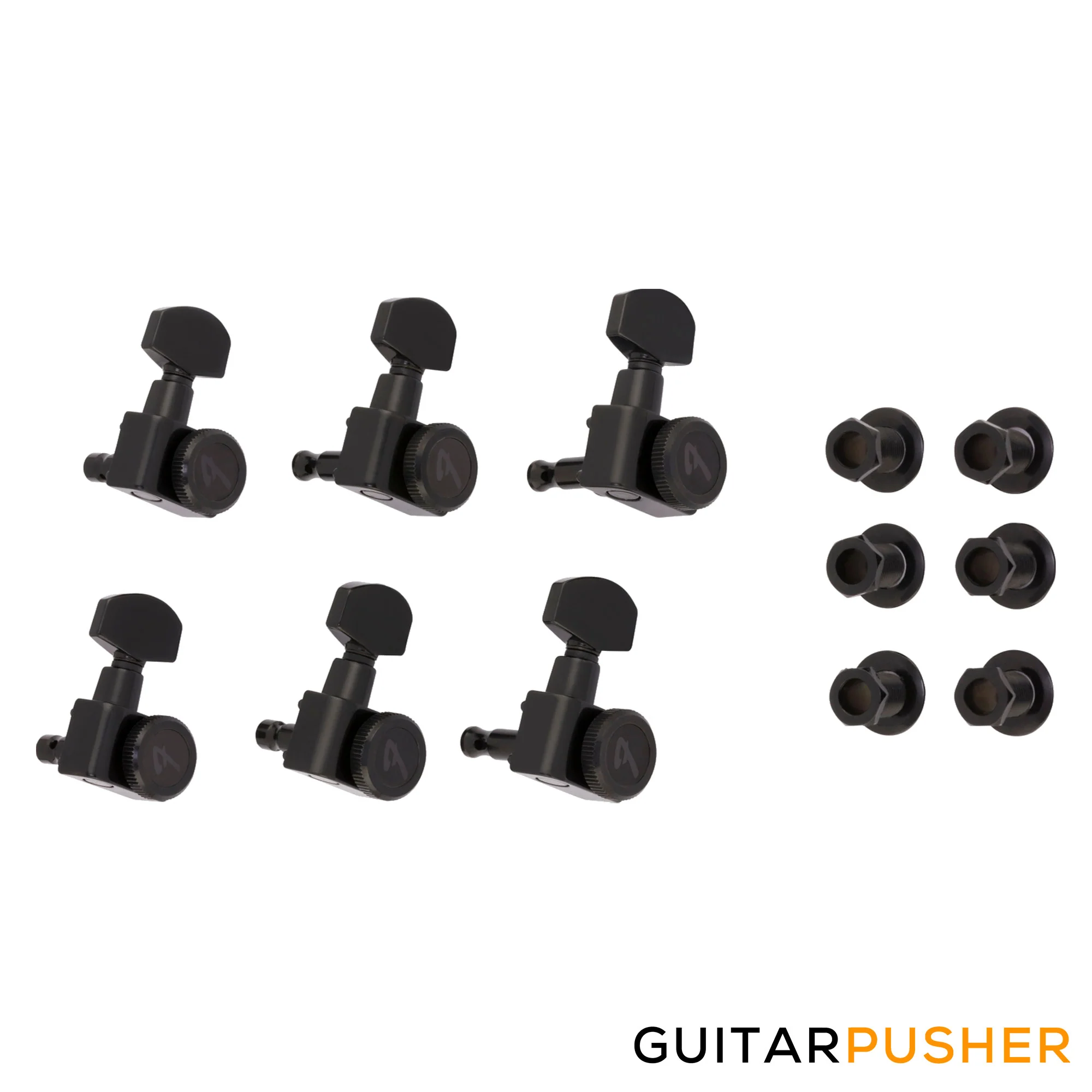 Fender 6-in-Line Locking Machine Heads for Strat/Tele - Image 4
