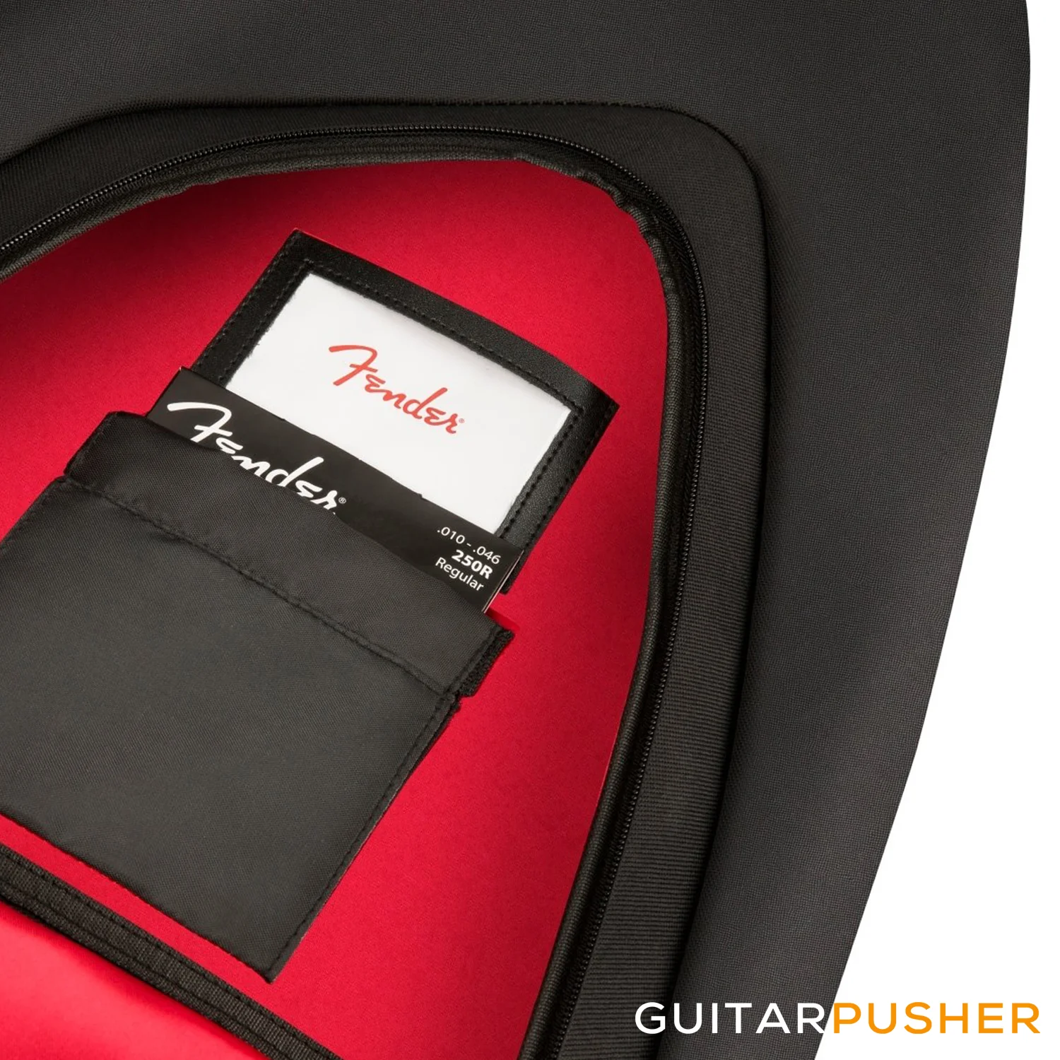 Fender FE610 Electric Guitar Gig Bag, Black 099-1412-406 - Image 4