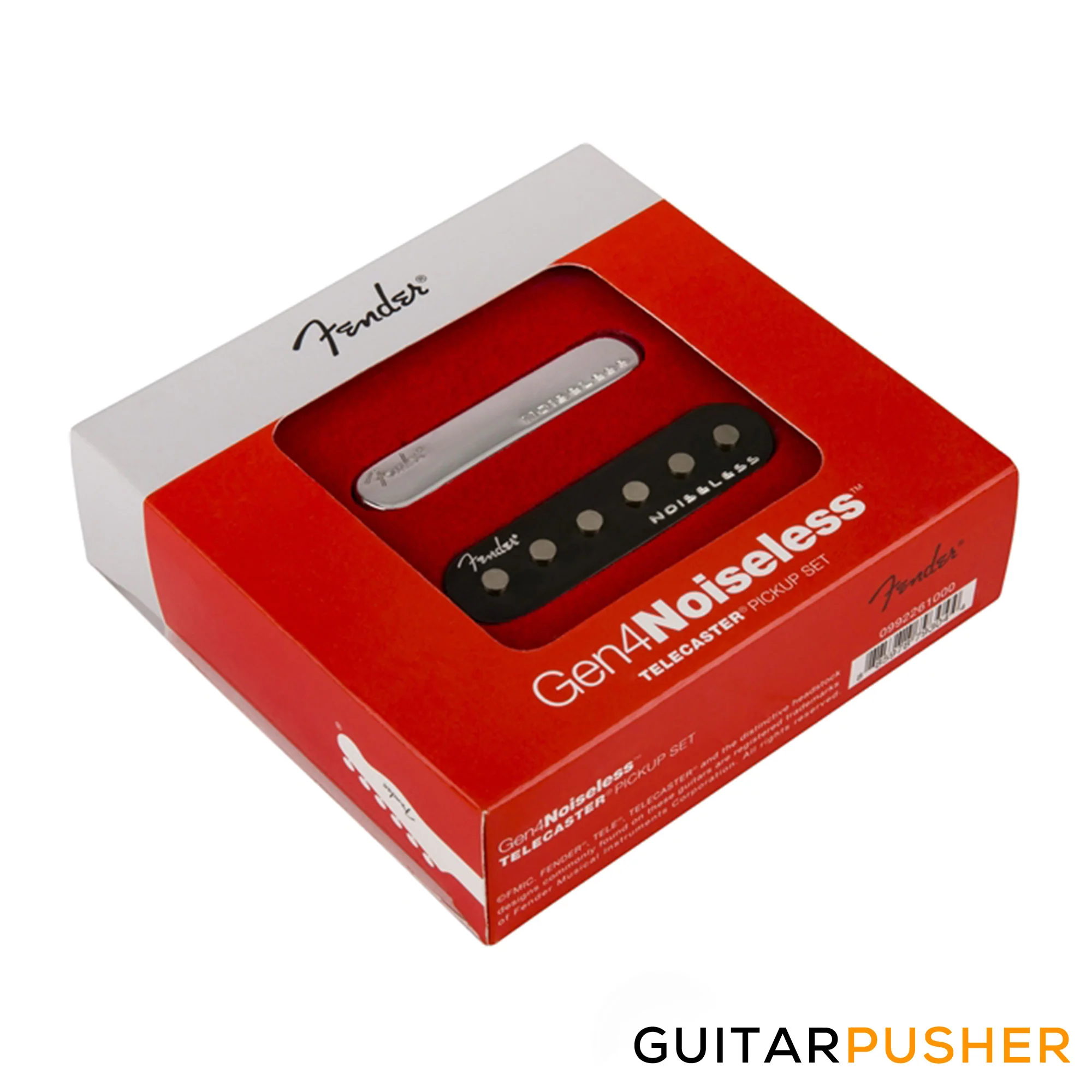 Fender Gen 4 Noiseless Tele Pickup Set - Nickel/Black 099-2261-000 - Image 2