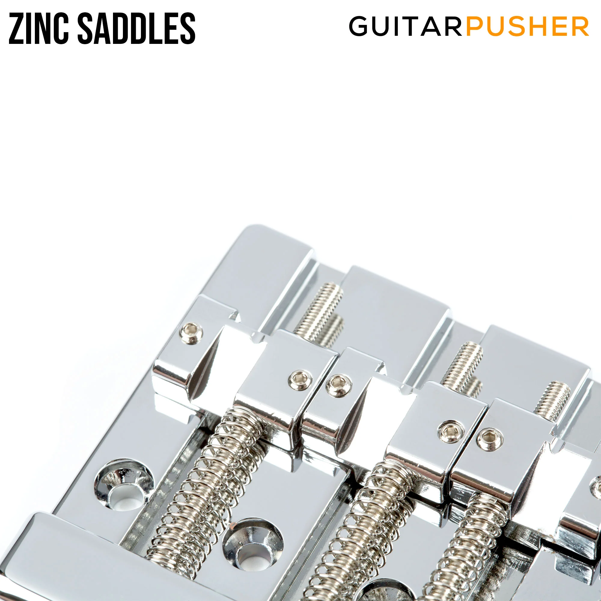 Fender Hi-Mass Bridge Assembly (Chrome) - Image 3
