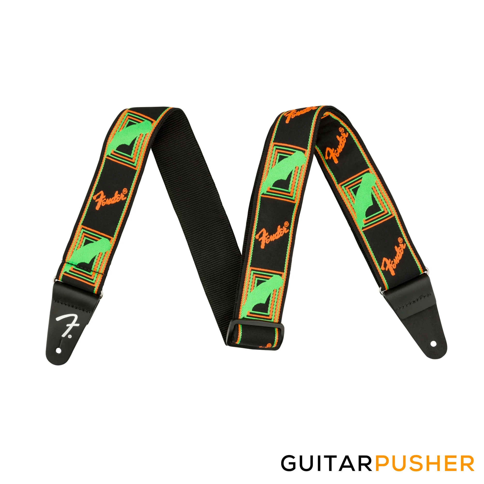 Fender Neon Monogrammed Guitar Strap