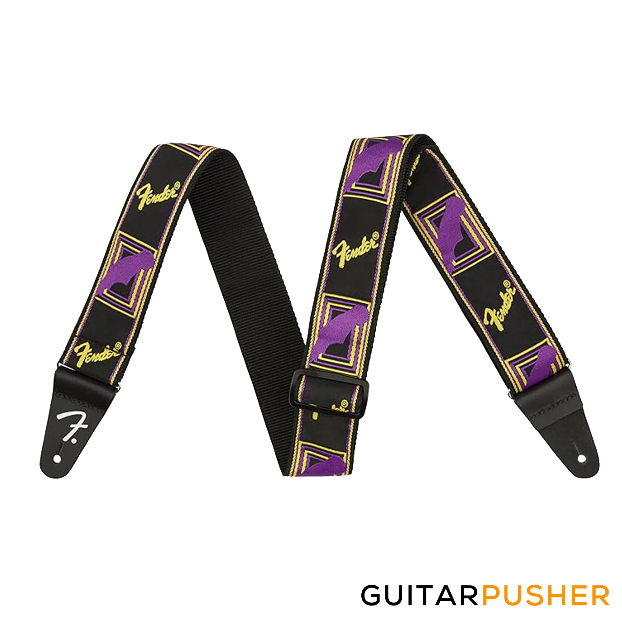 Fender Neon Monogrammed Guitar Strap - Image 13