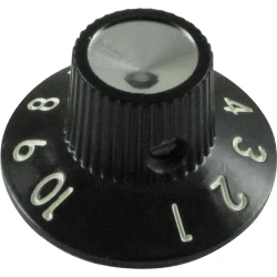Fender Replacement Knob - Skirted Blackface / Silverface - per pc - Image 4
