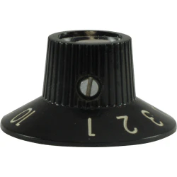 Fender Replacement Knob - Skirted Blackface / Silverface - per pc - Image 5