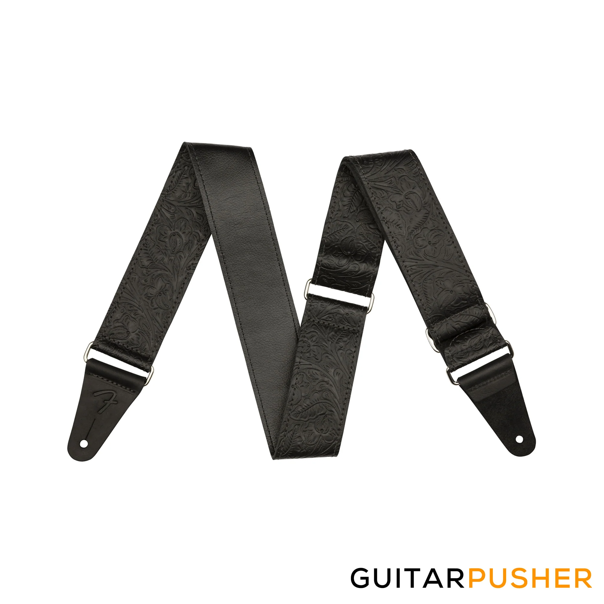 Fender Tooled 2" Leather Guitar Strap - Image 4