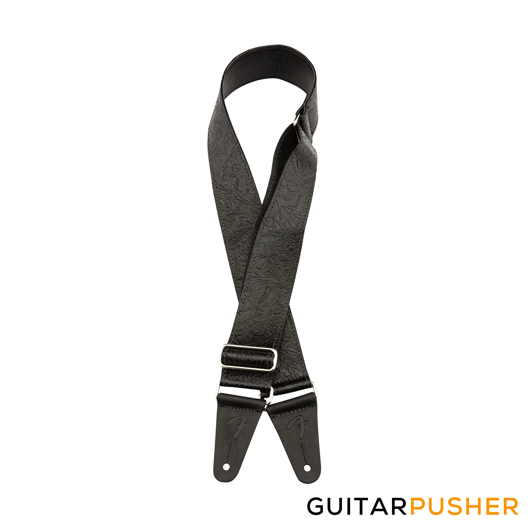 Fender Tooled 2" Leather Guitar Strap - Image 5