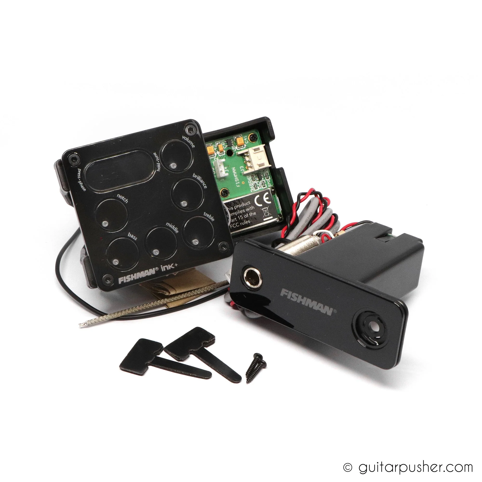 Fishman Ink Plus Acoustic Guitar Piezo Pickup System (INK-500) - Image 2