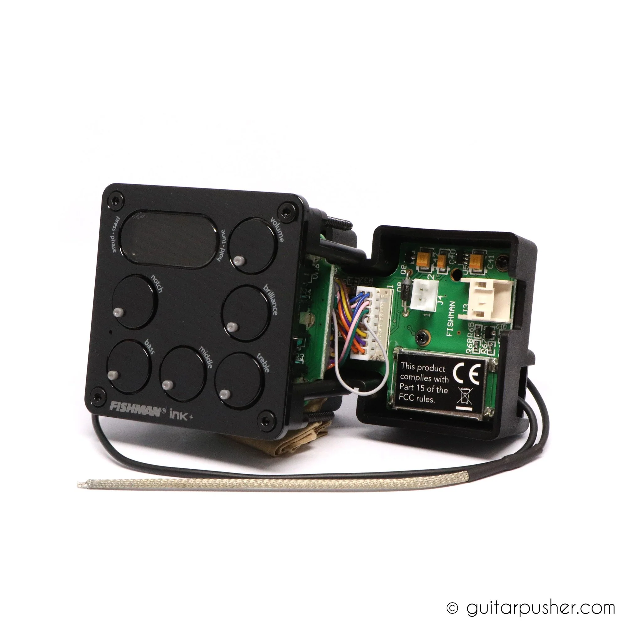Fishman Ink Plus Acoustic Guitar Piezo Pickup System (INK-500) - Image 3
