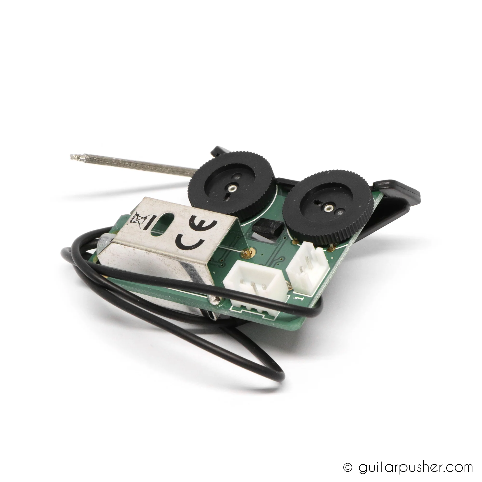 Fishman Sonitone GT-2 Acoustic Guitar Pickup (SON-GT2) Endpin Jack and Internal Battery Bag - Image 10