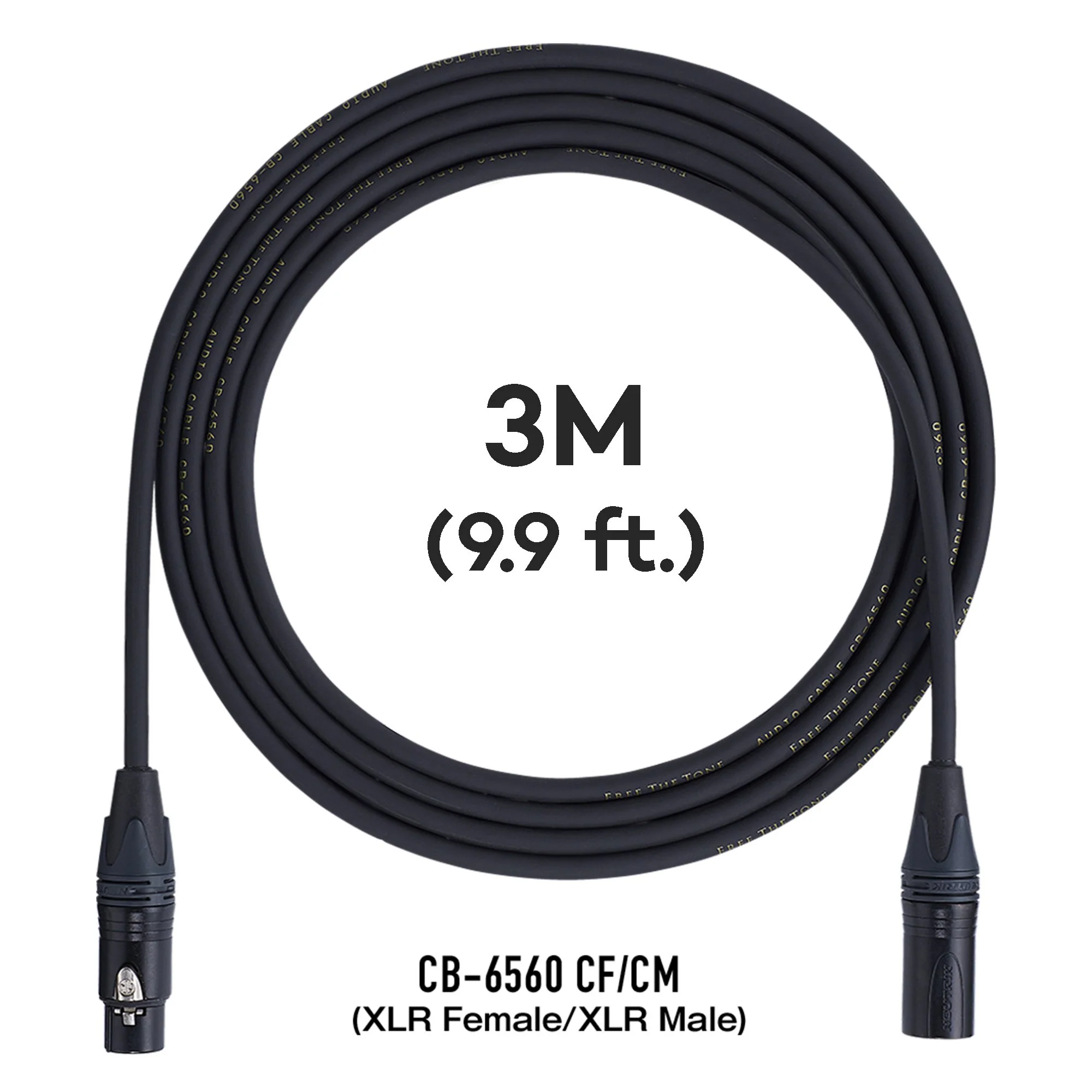 Free The Tone CB-6560 Microphone/Line Cable XLR - Image 3