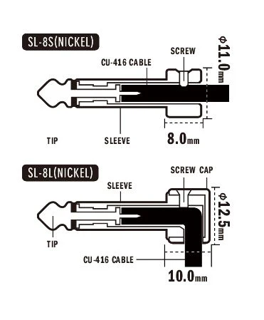 Free The Tone Solderless Patch Cable Kit 10 SL plugs 10ft CU-416 cable - Image 4