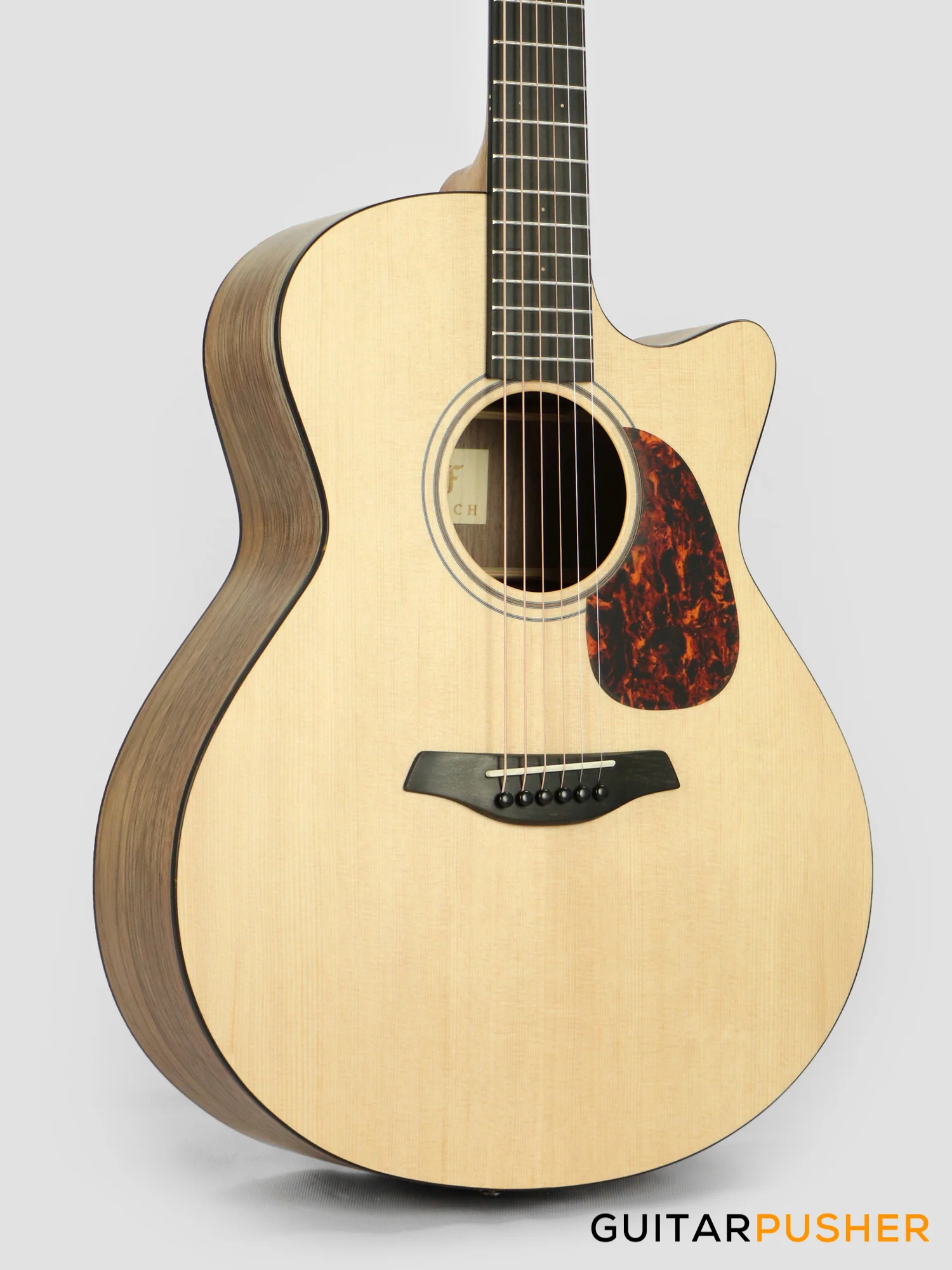 Furch Guitars Blue Gc-SW All-Solid Wood Sitka Spruce/Black Walnut Grand Auditorium Acoustic Guitar - Image 4