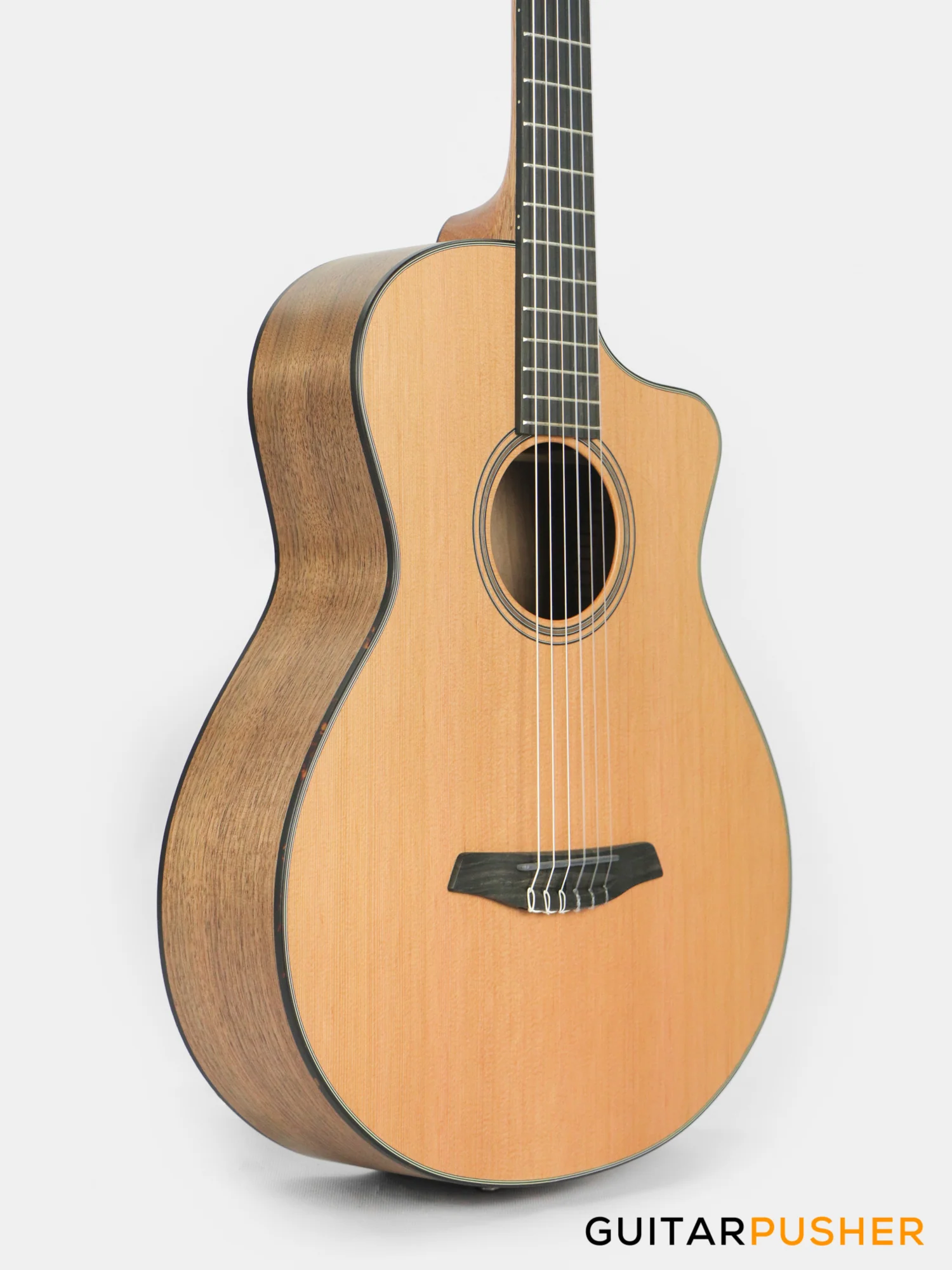 Furch Guitars GNc 2-CW All-Solid Wood Western Red Cedar/Black Walnut Grand Nylon Classical Guitar - Image 4