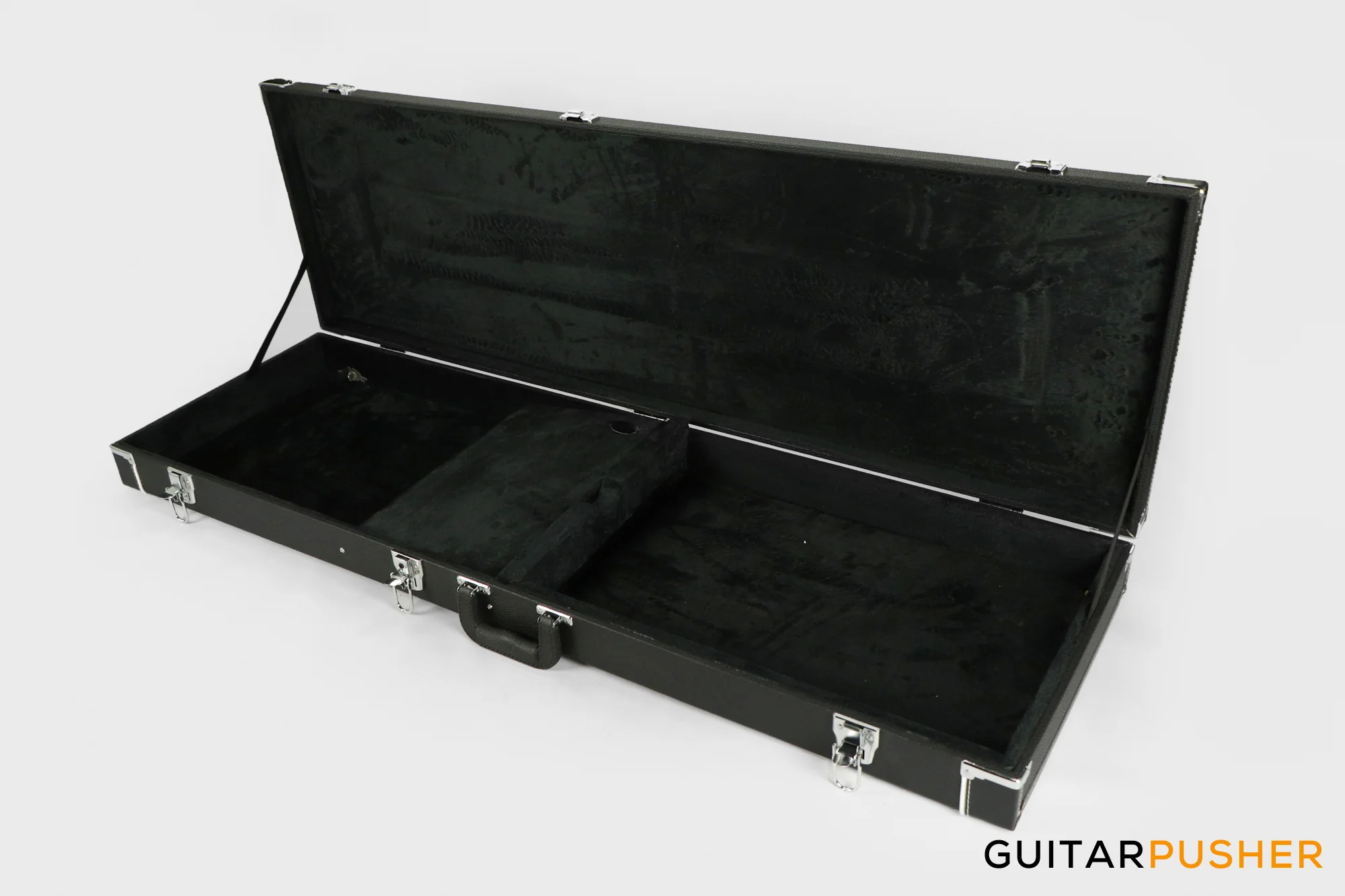 G-Craft GCBA Rectangular Hard Case for Bass Guitar (Black) - Image 7