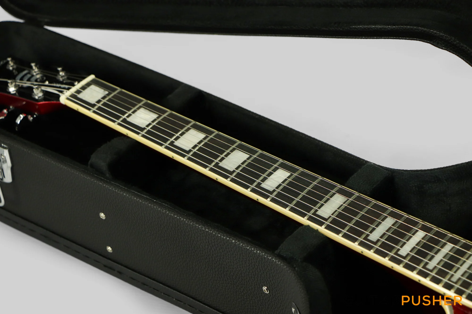 G-Craft HC-030 Black hard case for Full Hollow (works on Semi Hollow but need spacers) - Image 7