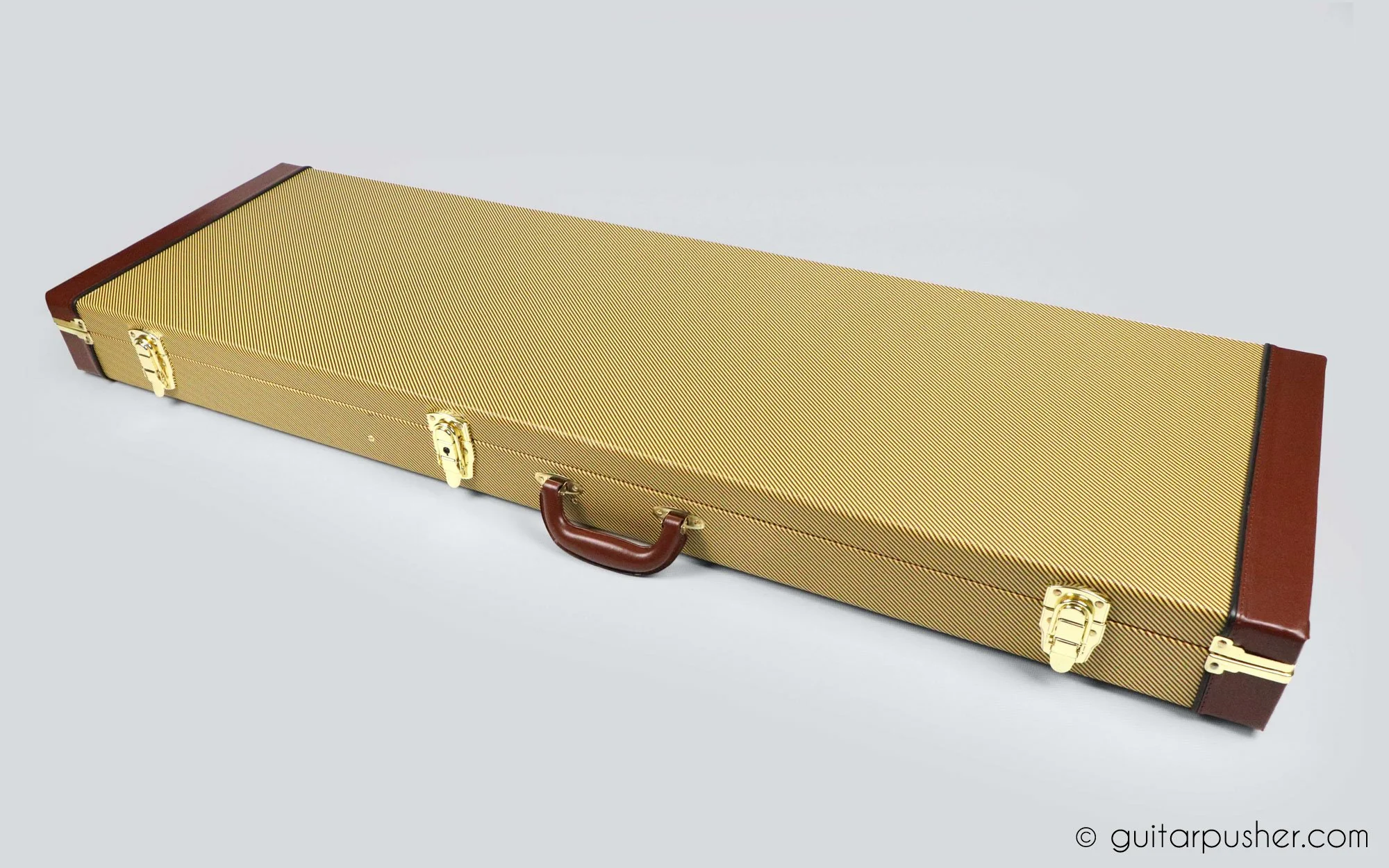 G-Craft HC-136 Deluxe Hard Case for Electric BASS - Tweed - Image 7
