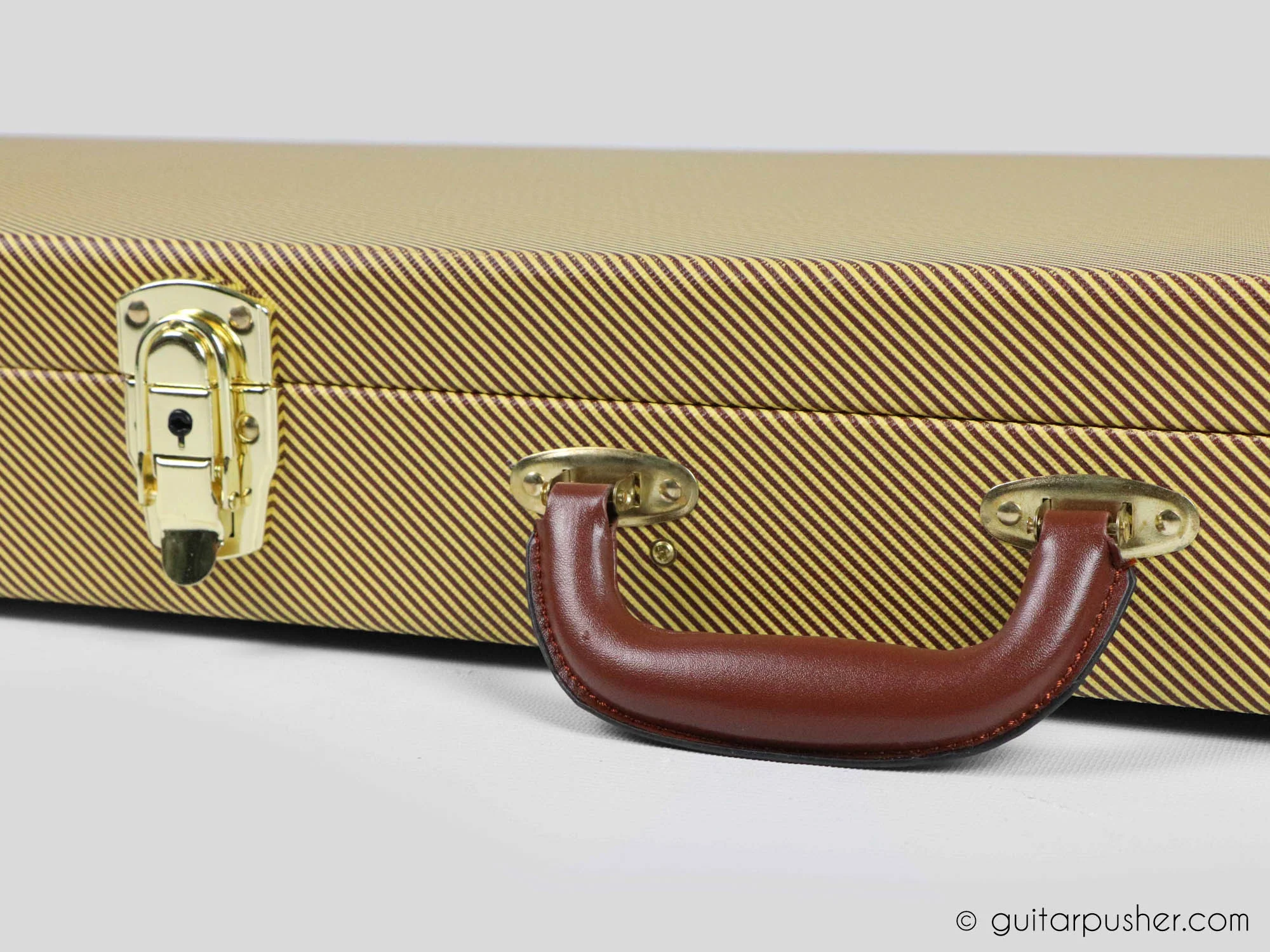 G-Craft HC-136 Deluxe Hard Case for Electric BASS - Tweed - Image 8