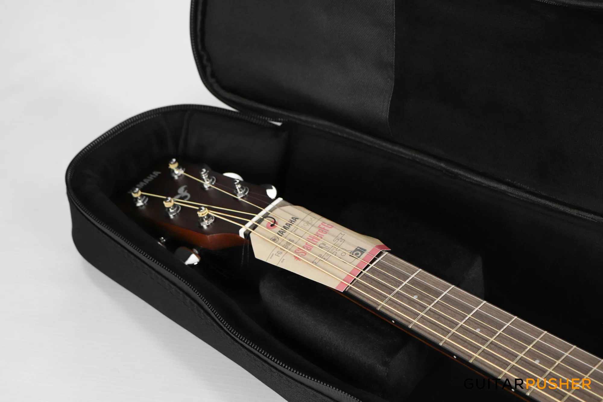 G-Craft LUX ELITE 25mm Padded Gig Bag for ACOUSTIC Guitar - Black - Image 6