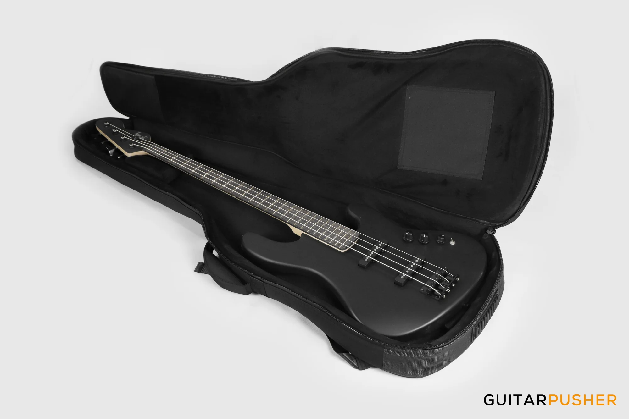 G-Craft LUX ELITE 25mm Padded Gig Bag for BASS Guitar - Black - Image 4