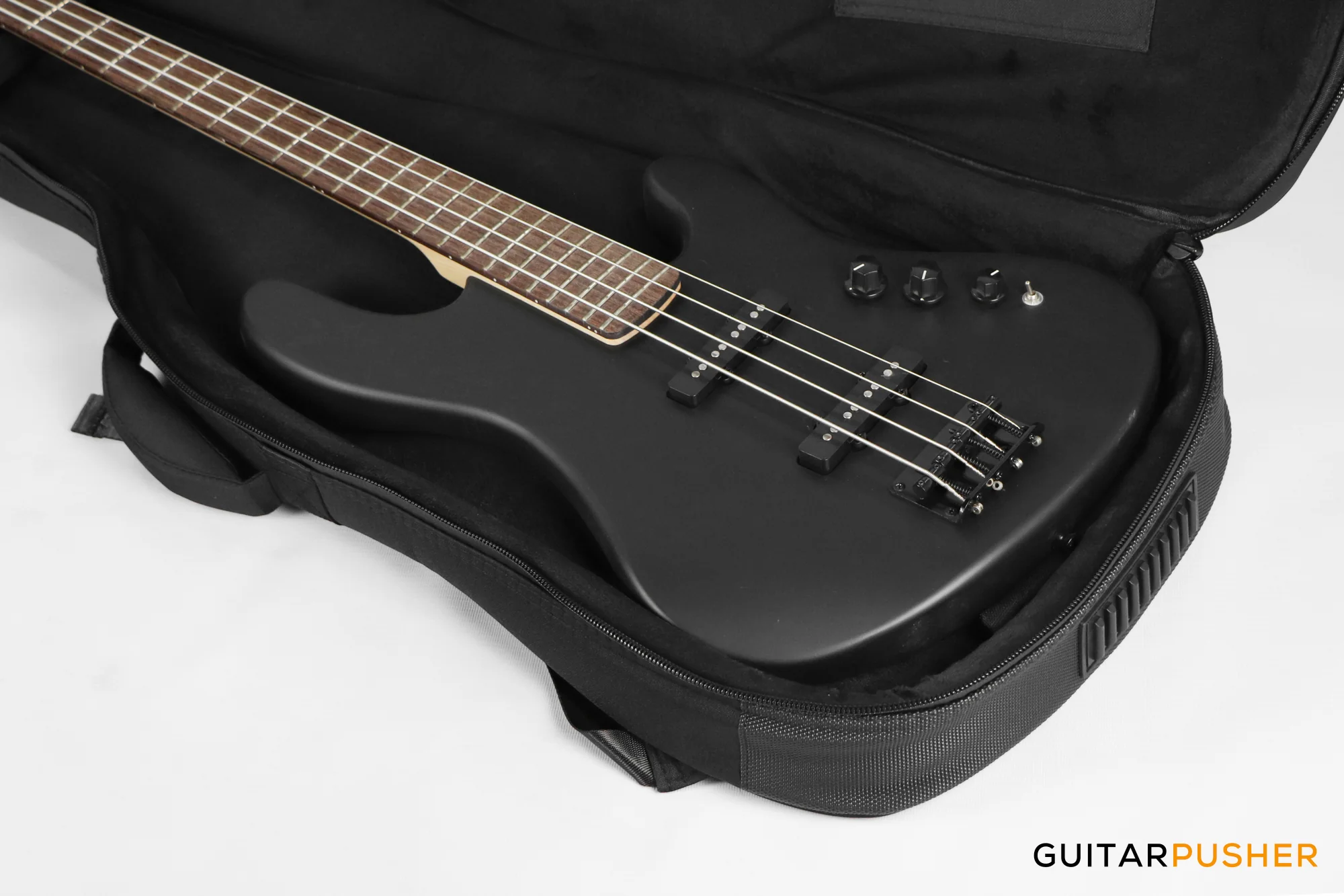 G-Craft LUX ELITE 25mm Padded Gig Bag for BASS Guitar - Black - Image 5