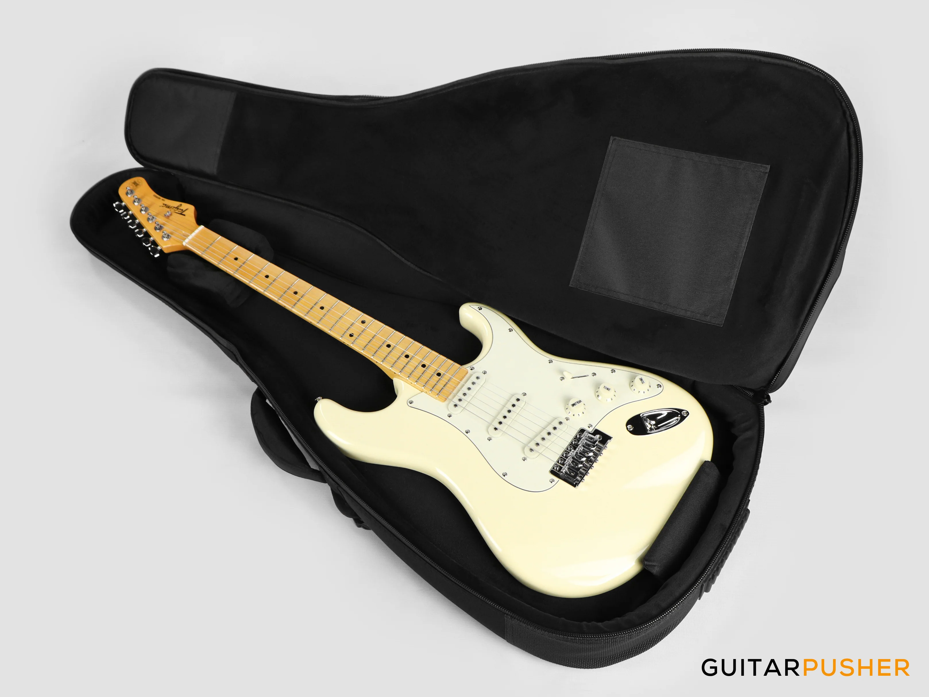 G-Craft LUX ELITE 25mm Padded Gig Bag for Electric Guitar - Black - Image 8