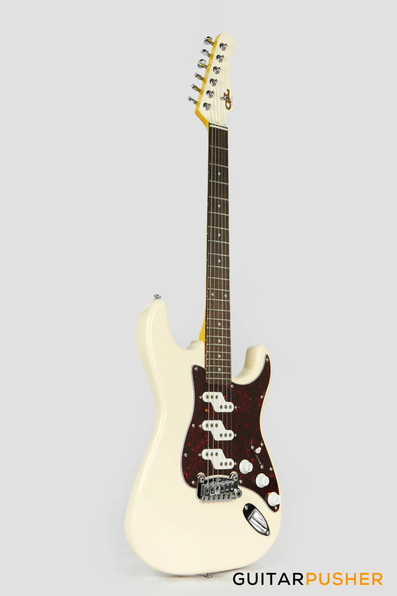 G&L Tribute Series Comanche S-Style ZZZ Electric Guitar - Olympic White - Image 5
