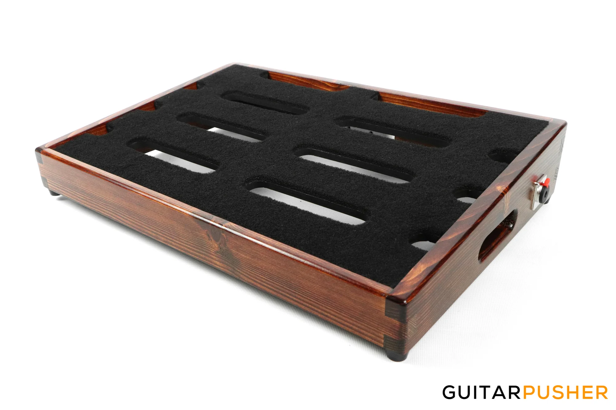 GC Rockboard Lyan 1 Pedalboard (18 x 12 x 3) - Mahogany - Image 2