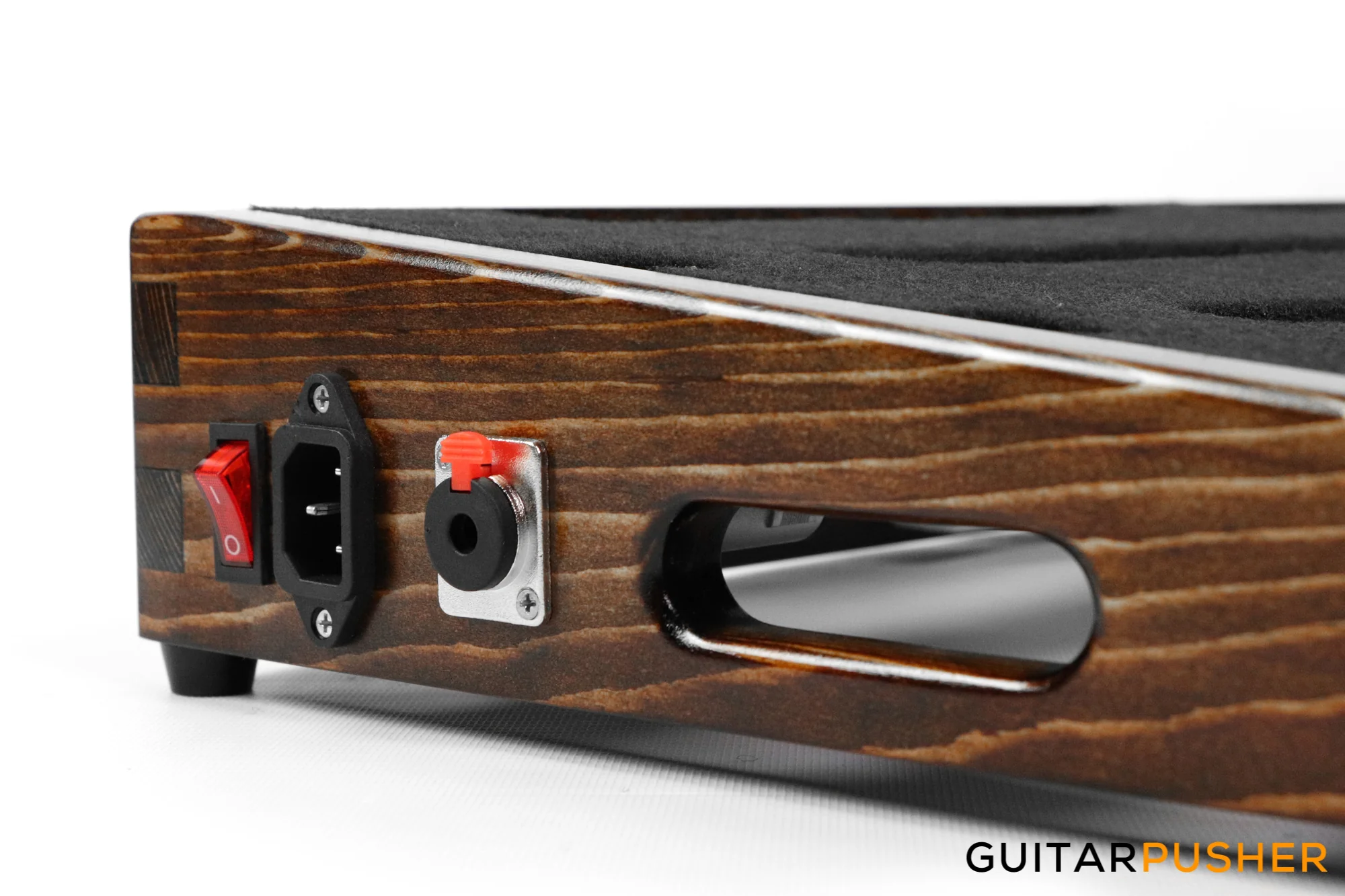 GC Rockboard Lyan 2 Pedalboard (24 x 12 x 3) - Mahogany - Image 4