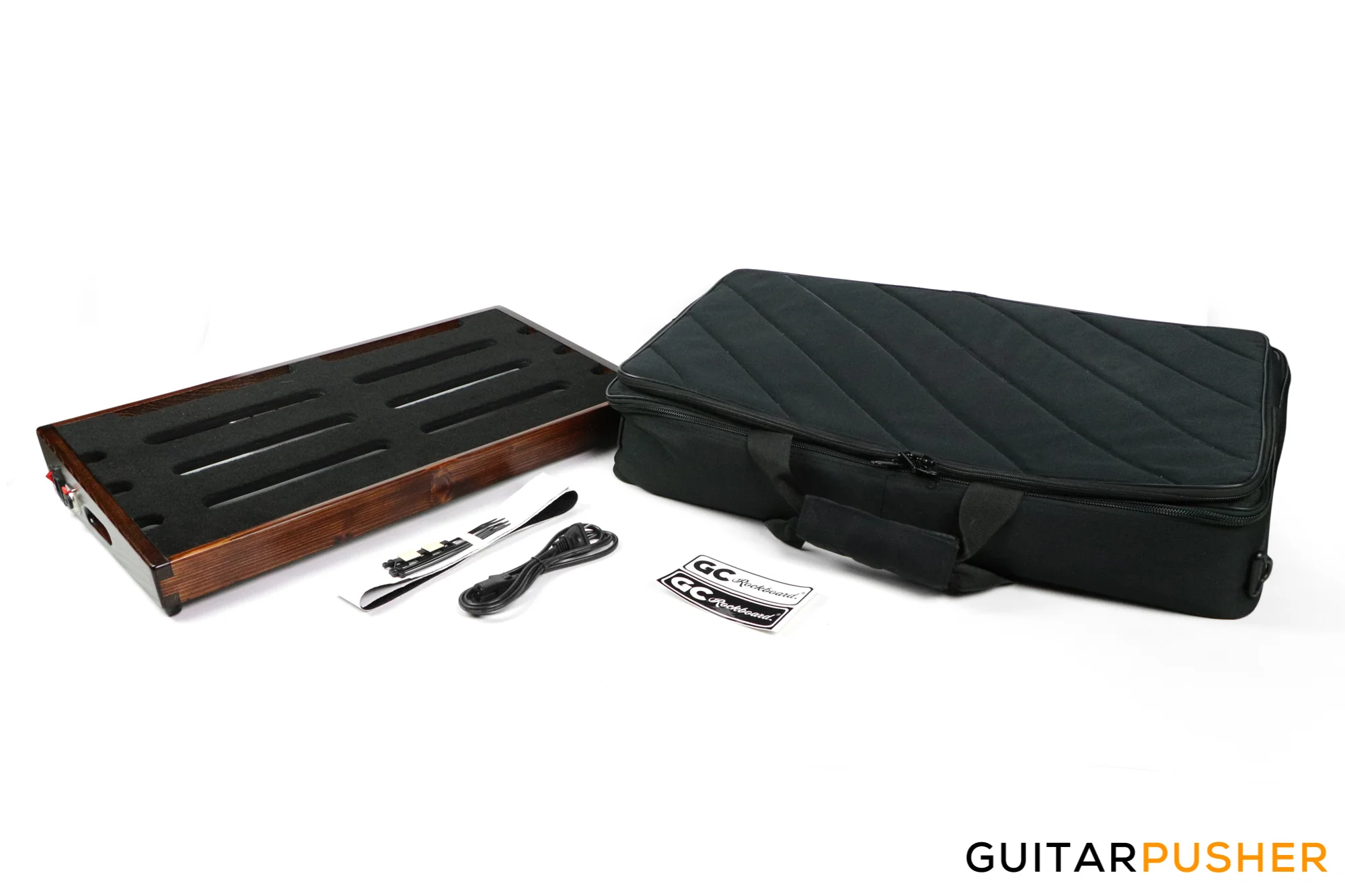 GC Rockboard Lyan 2 Pedalboard (24 x 12 x 3) - Mahogany - Image 8