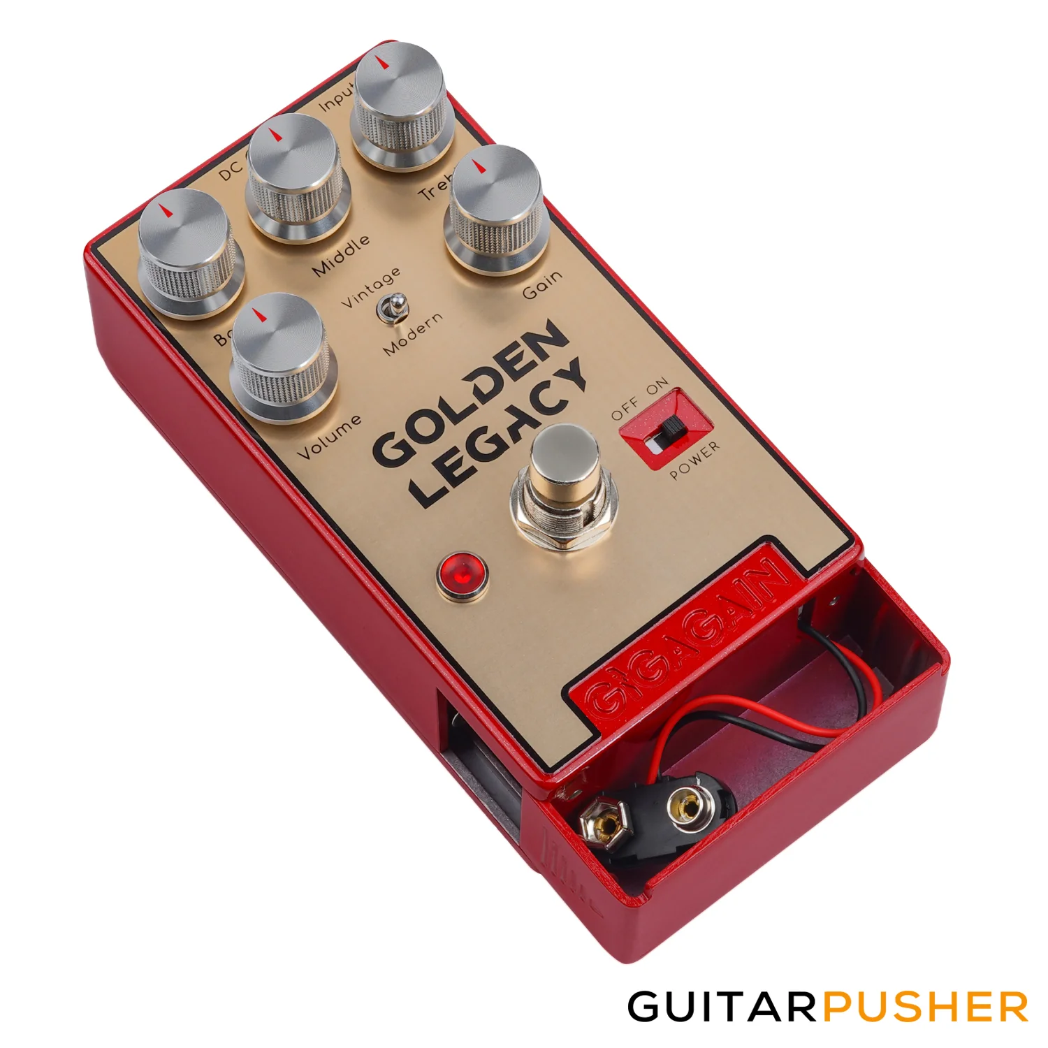 GIGAGAIN GP-05 Golden Legacy British Distortion Pedal - Image 4