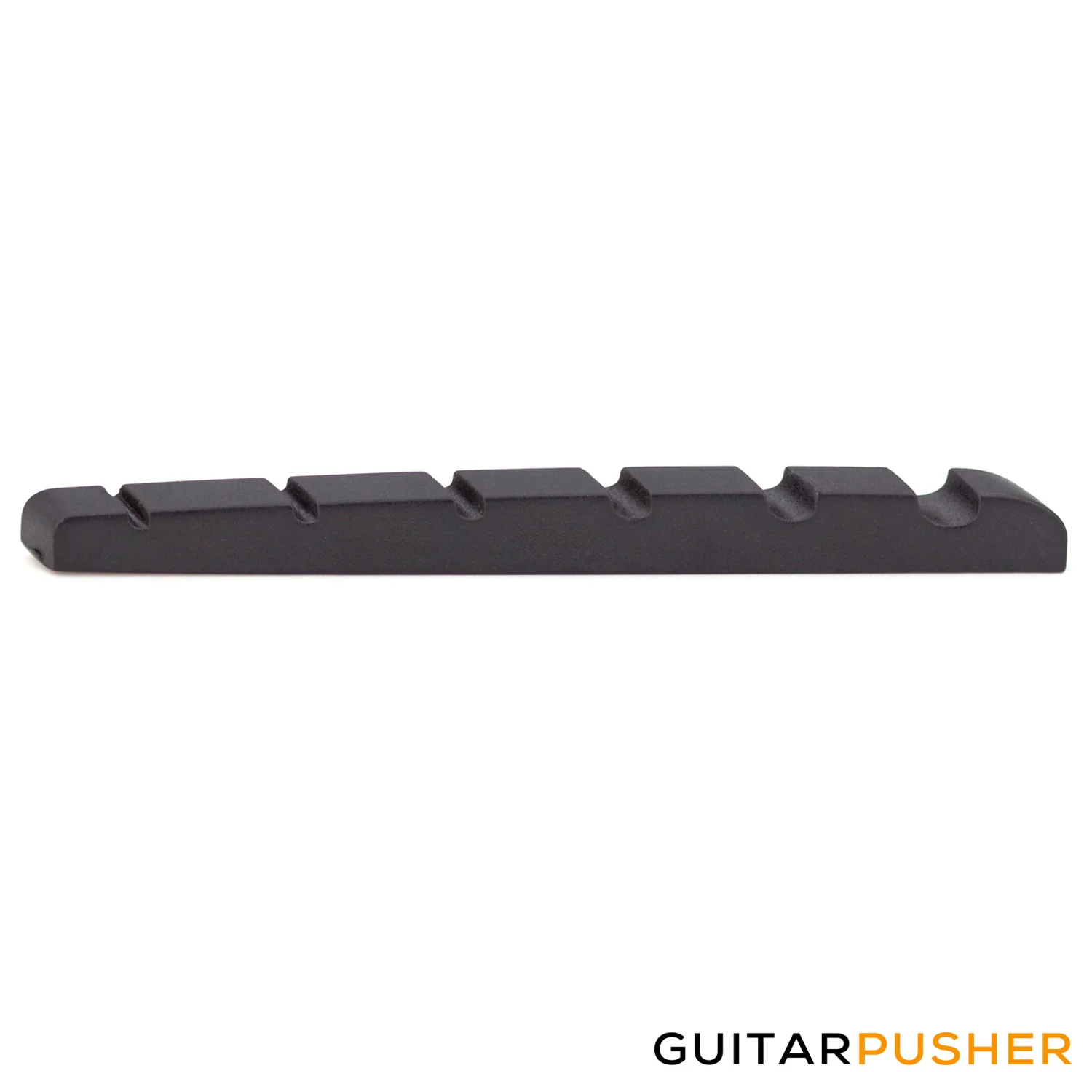 Graphtech Black TUSQ XL 6 String Fanned Fret Multi-Scale Bass Nut L69.66mm PT-6306-00 - Image 2