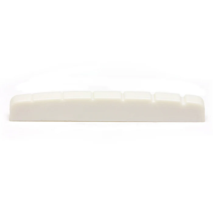 Graphtech NuBone Nut Slotted Strat Flat Bottom (per piece) LC-5010-00 - Image 3