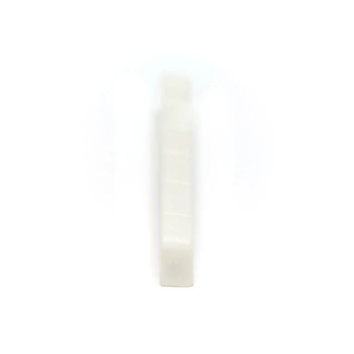 Graphtech NuBone Nut Slotted Strat Flat Bottom (per piece) LC-5010-00 - Image 4