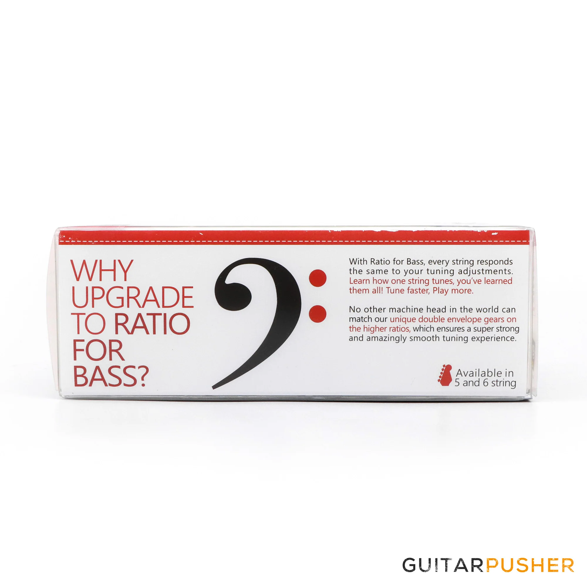Graphtech Ratio 5-String 3+2 Y-Style Bass Machine Heads PRB-5320-B0 PRB-5320-C0 - Image 12