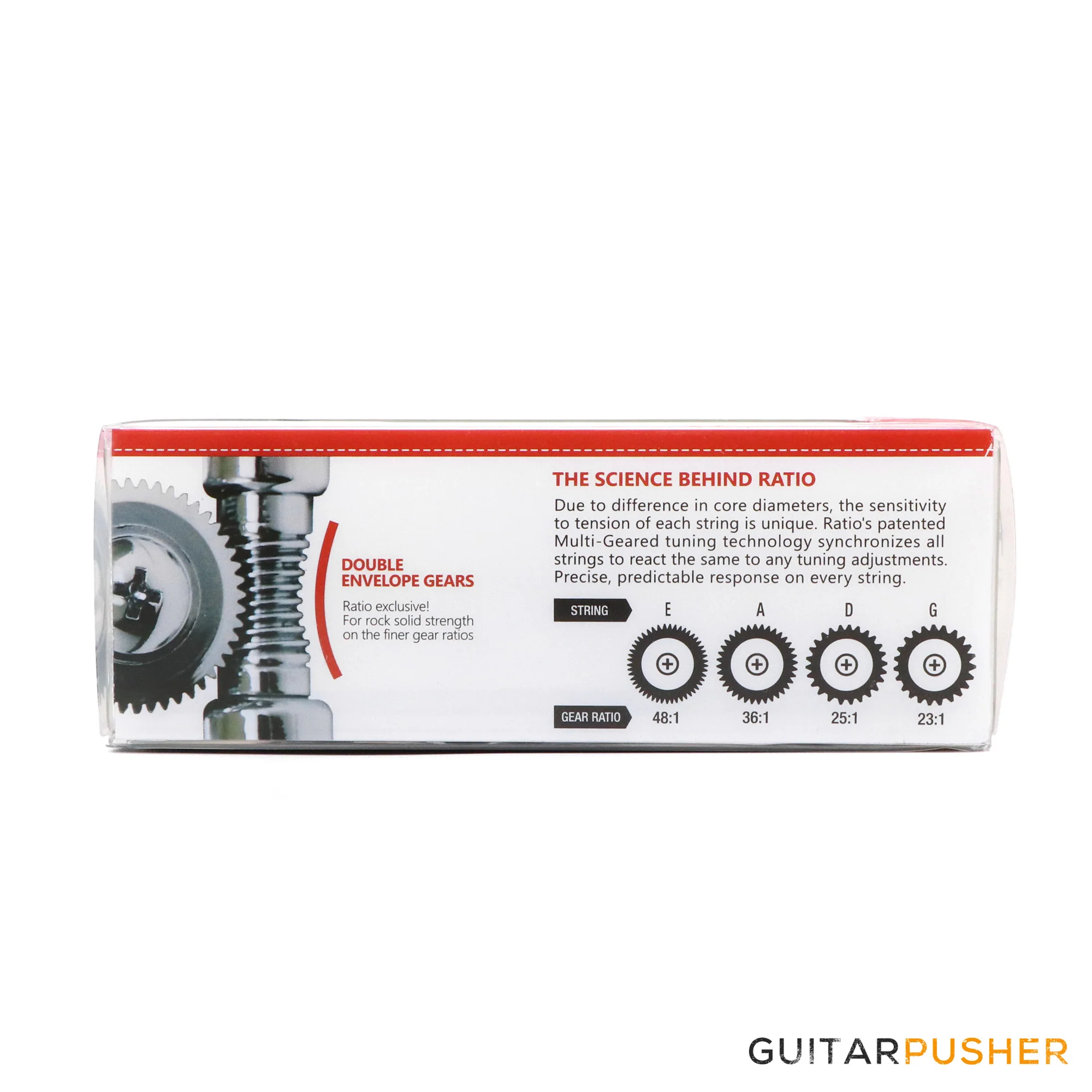 Graphtech Ratio 5-String 3+2 Y-Style Bass Machine Heads PRB-5320-B0 PRB-5320-C0 - Image 15