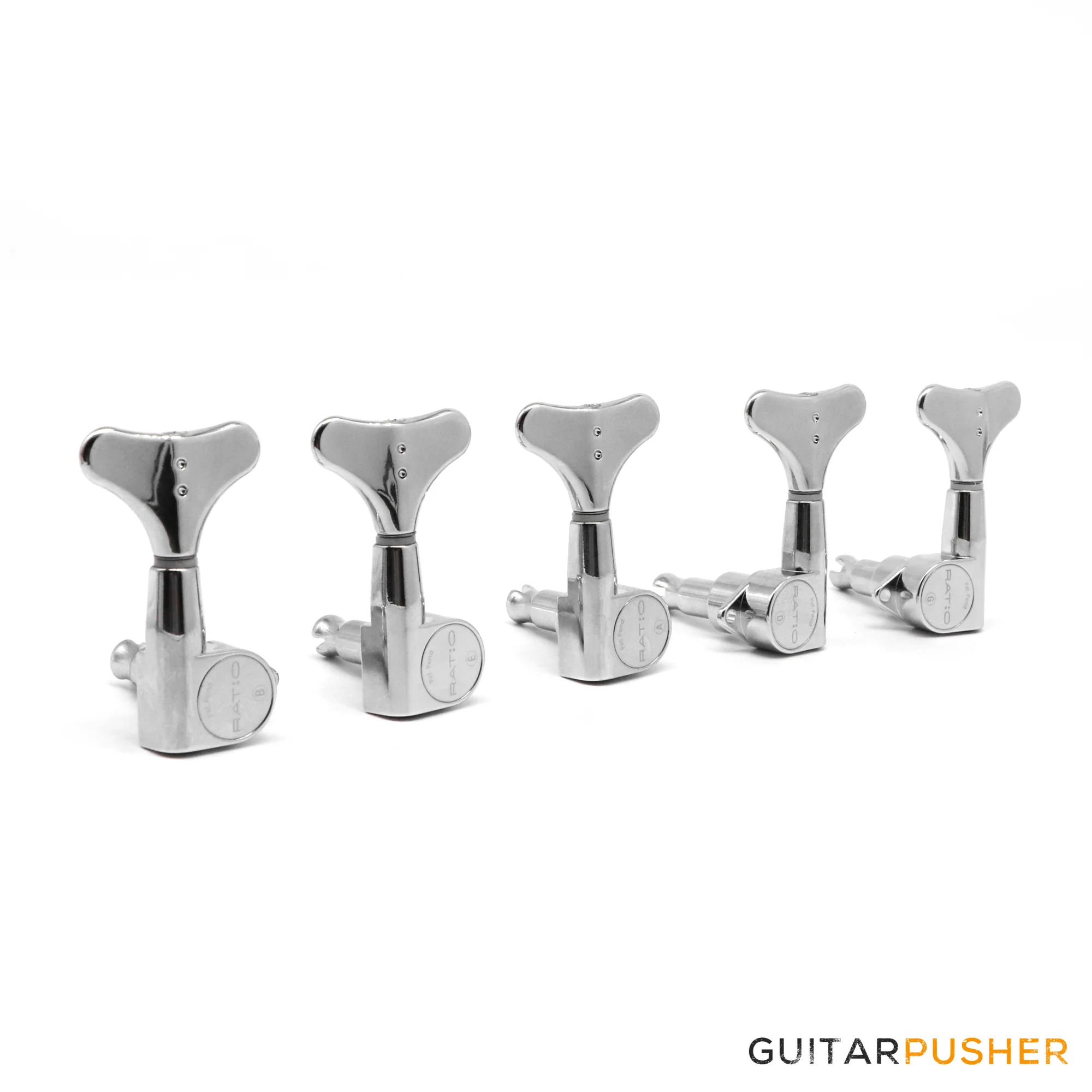 Graphtech Ratio 5-String 3+2 Y-Style Bass Machine Heads PRB-5320-B0 PRB-5320-C0 - Image 9