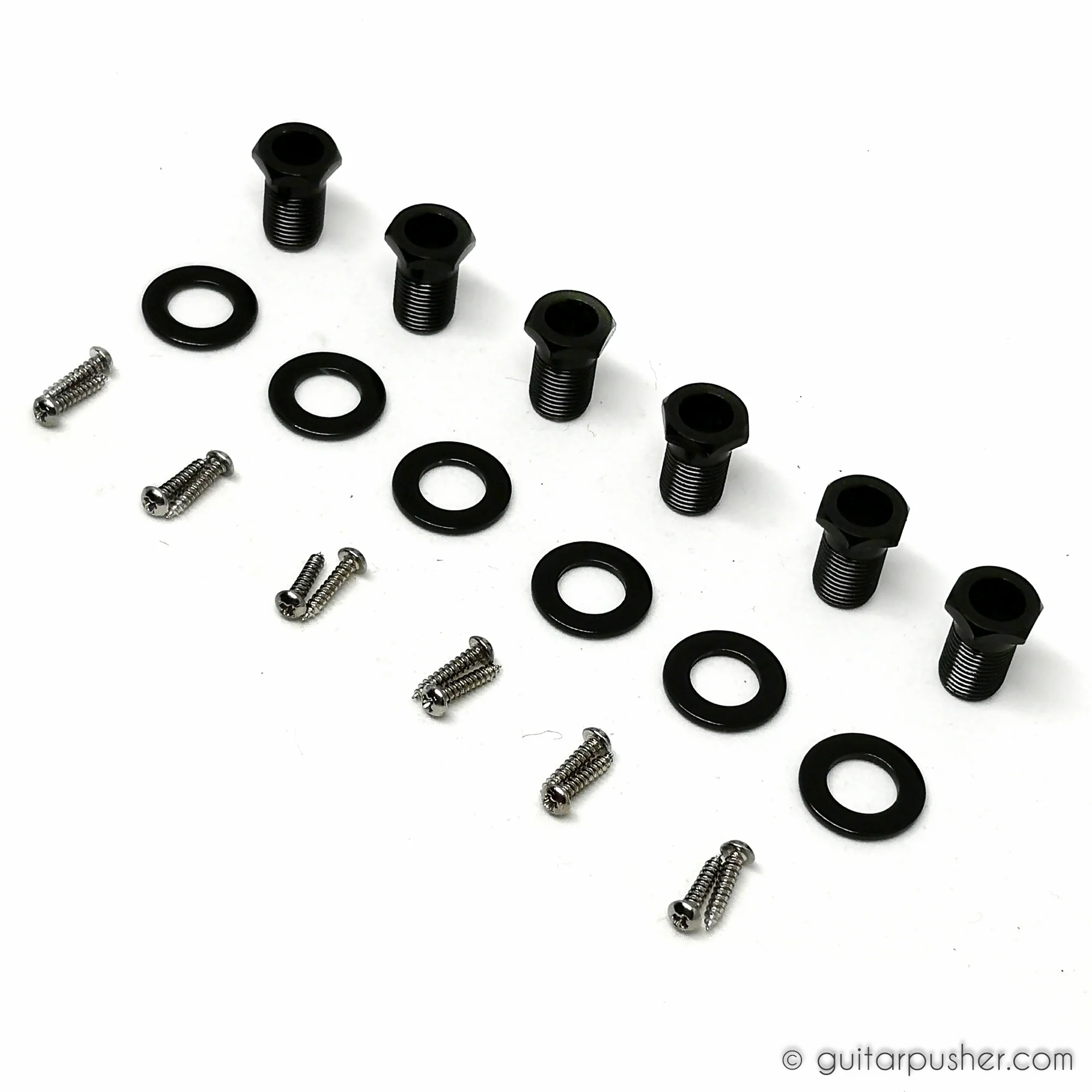 Graphtech Ratio Acoustic 3+3 Contemporary 2 Pin - Black PRN-2411-BO - Image 6
