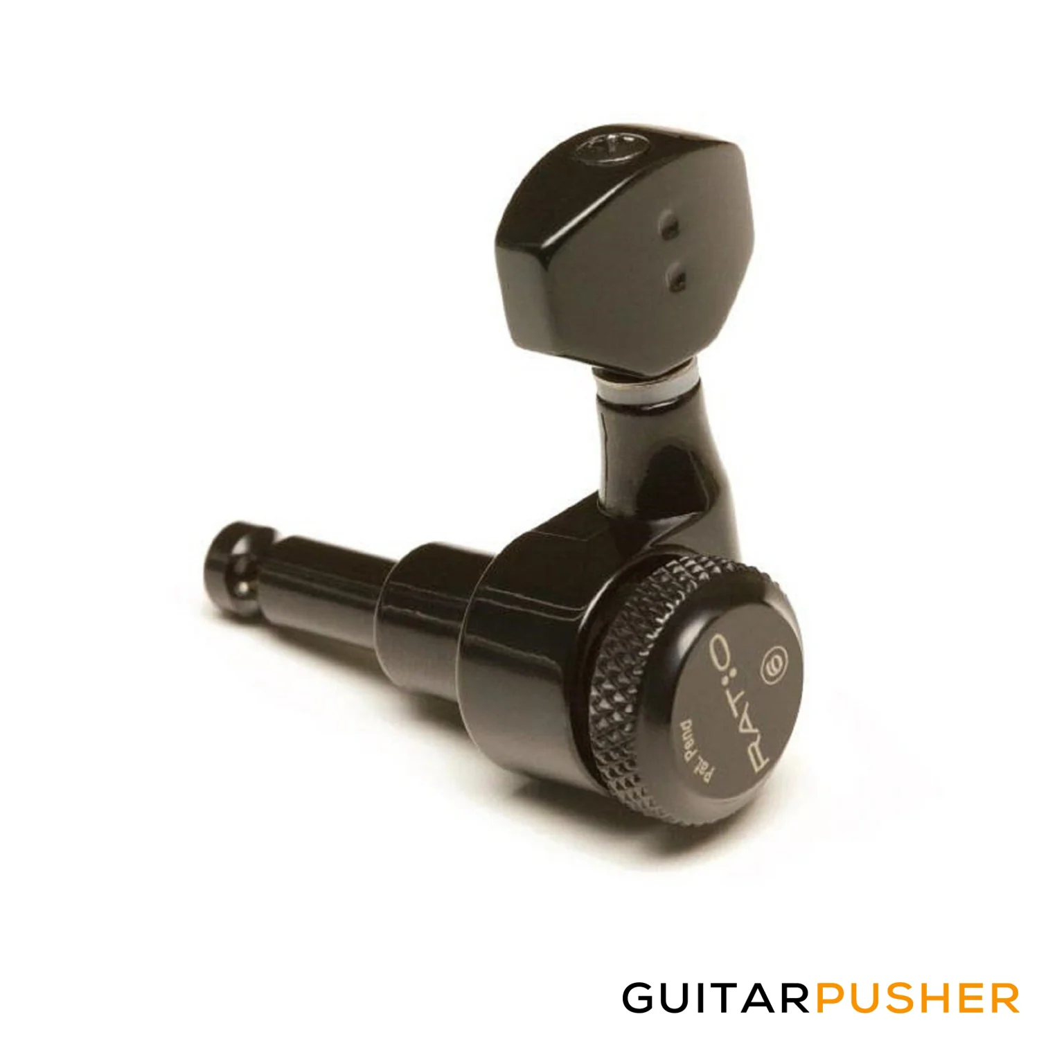 Graphtech RATIO CUSTOM Electric Locking 4x2 Contemporary Mini Black 2 Pin PRL-8421-LB0 - REVERSE/LEFTY