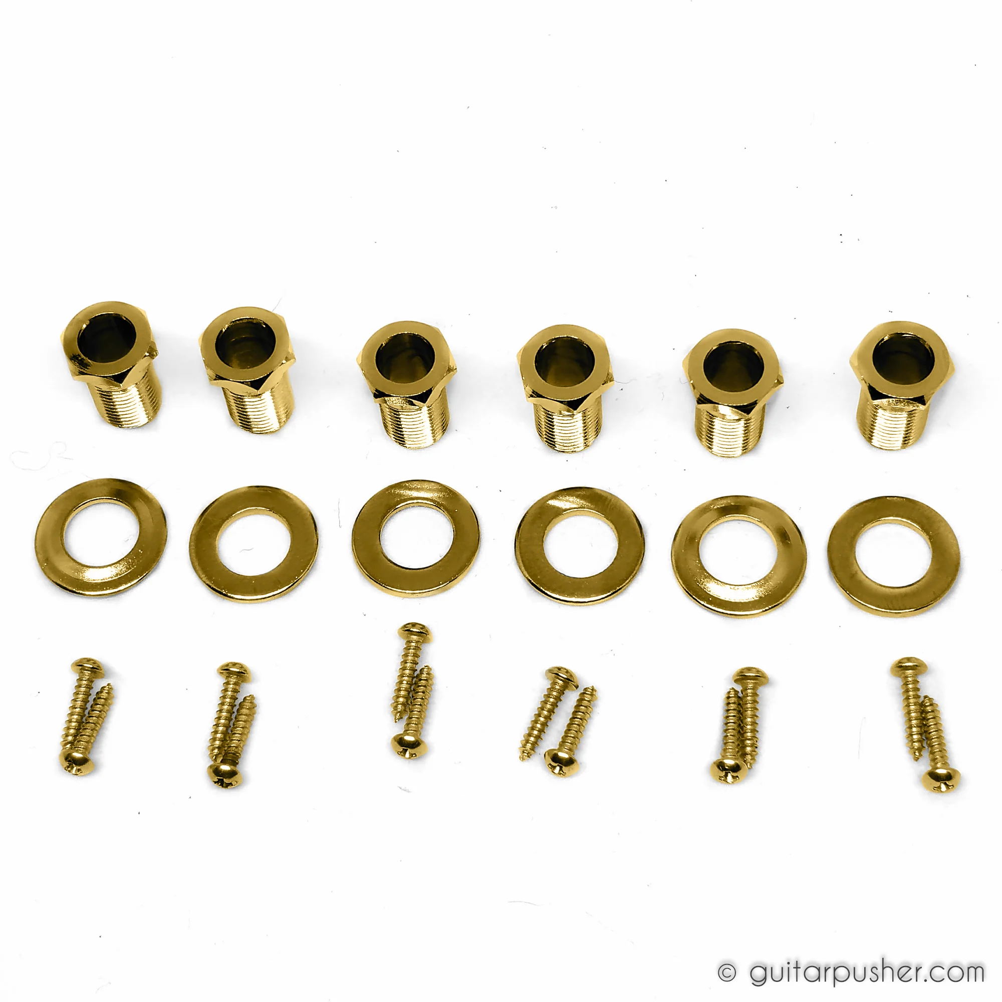 Graphtech RATIO Electric Locking 6 In-line Classic Gold 2 Pin PRL-8731-G0 - Image 6