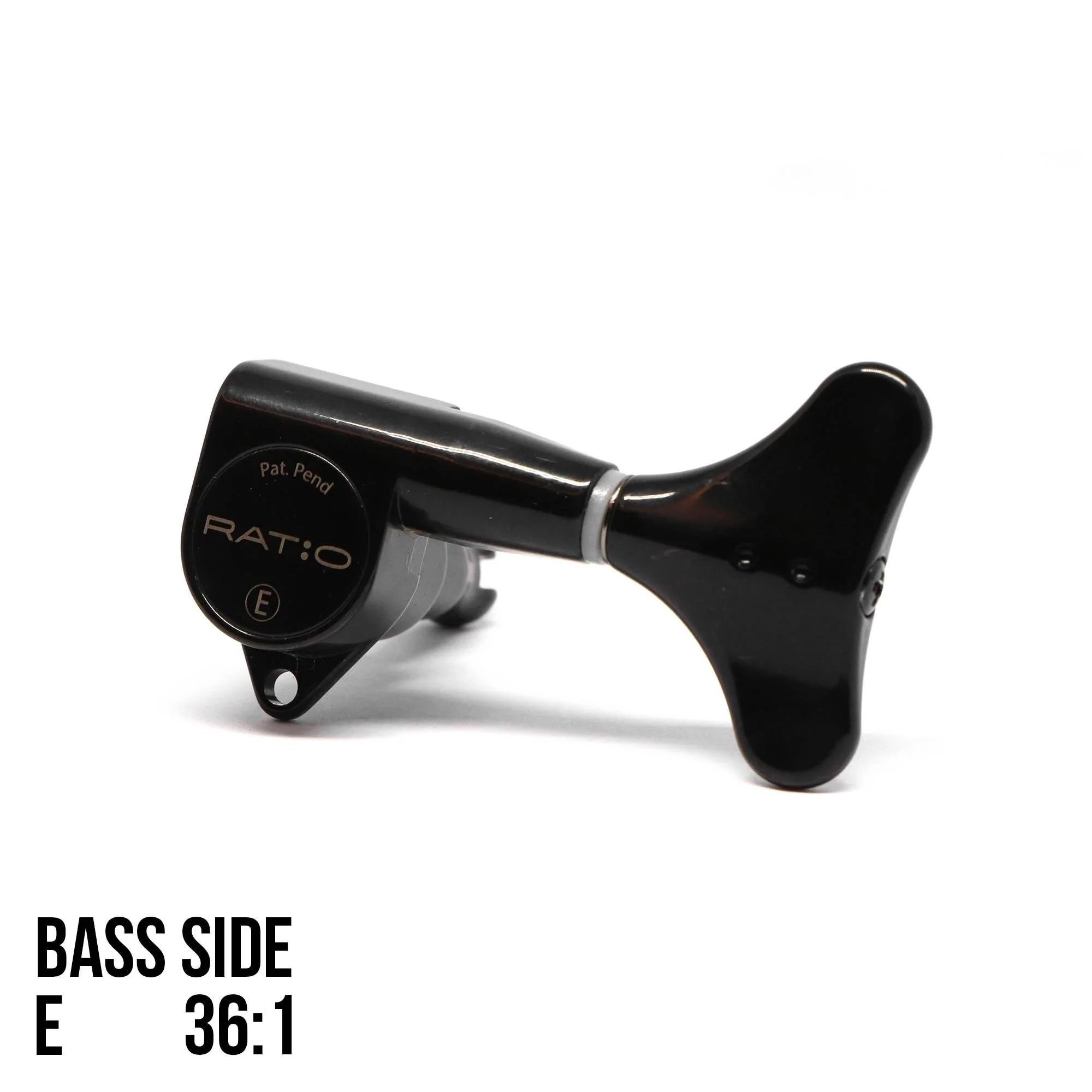 Graphtech Single Ratio Tuner for Bass Modern Style Machine Head - Black - Image 16