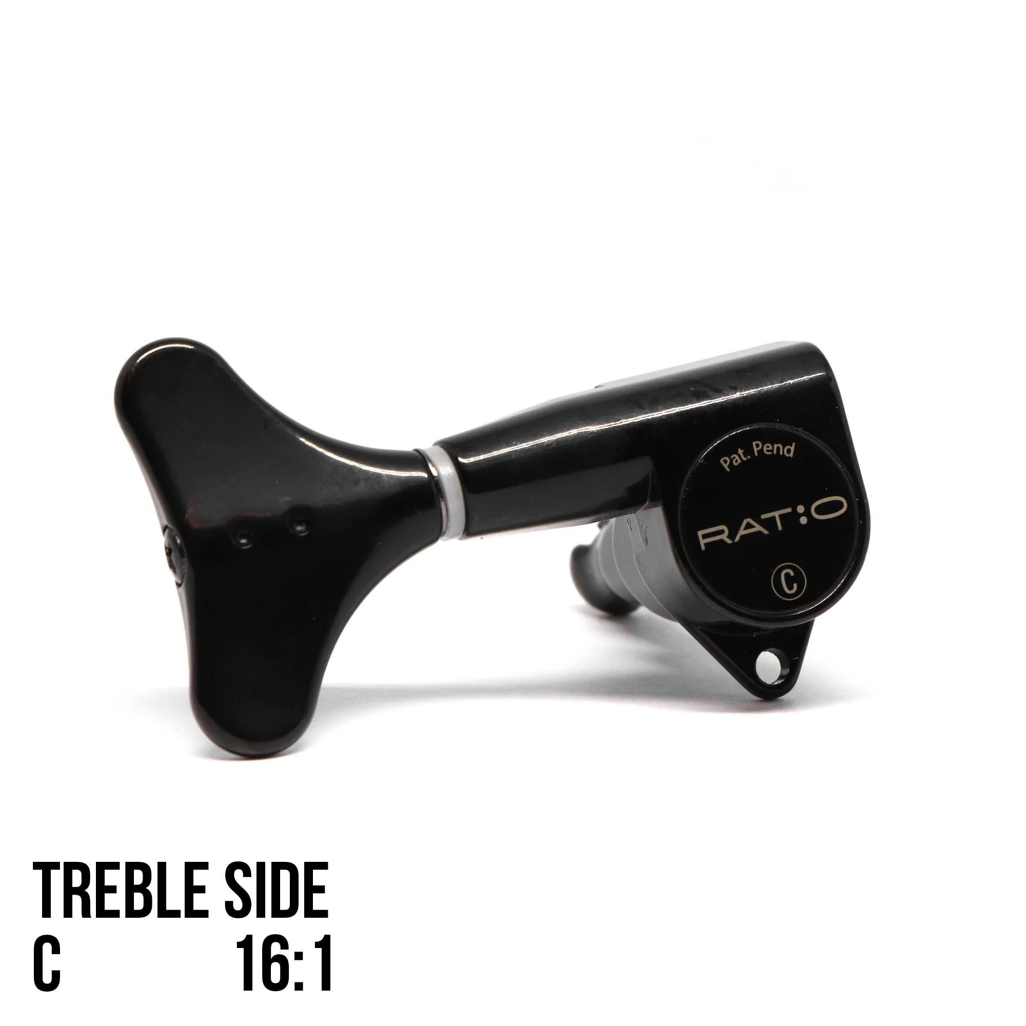 Graphtech Single Ratio Tuner for Bass Modern Style Machine Head - Black - Image 17